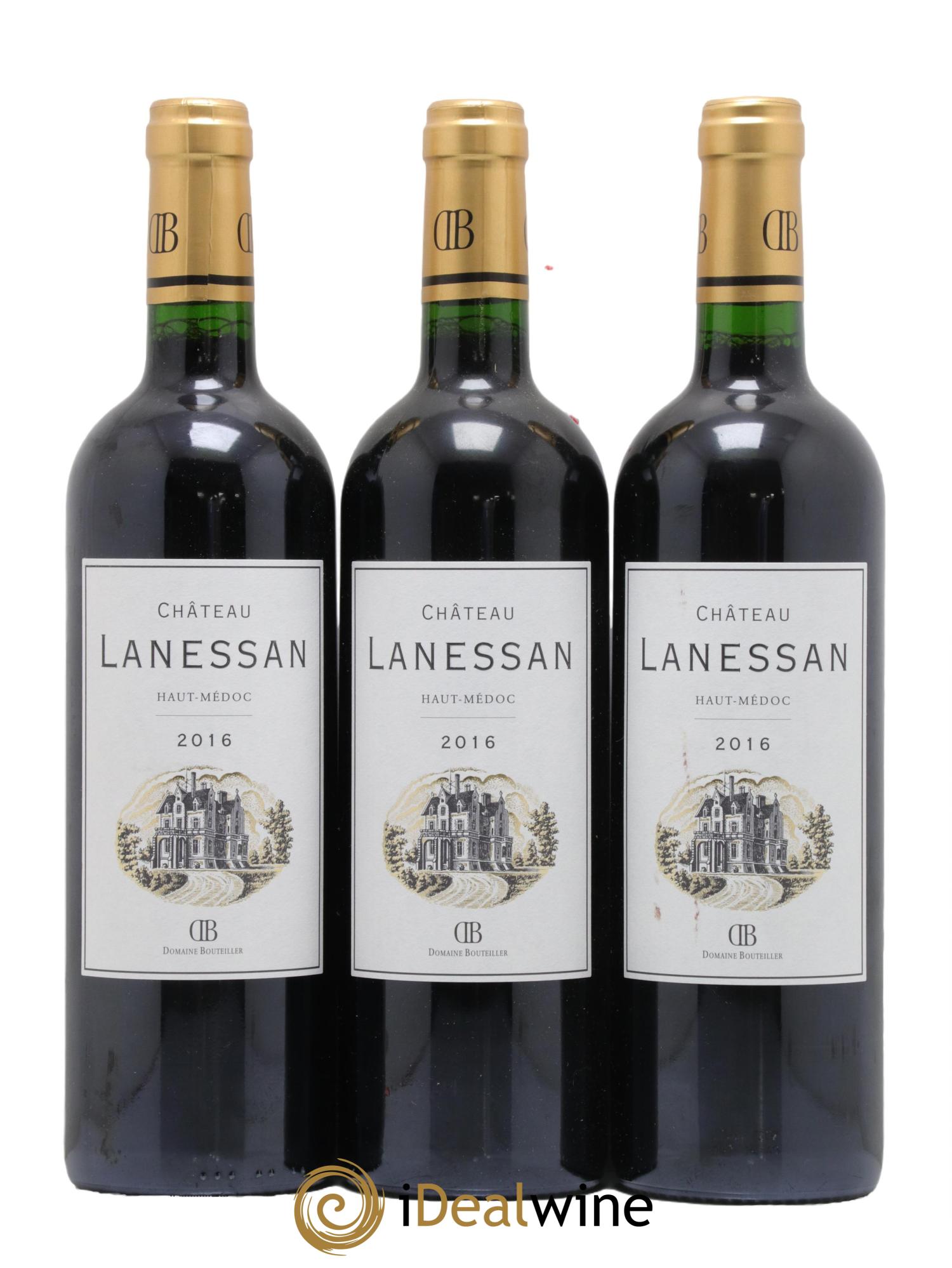 Château Lanessan Cru Bourgeois  2016 - Posten von 3 Flaschen - 0