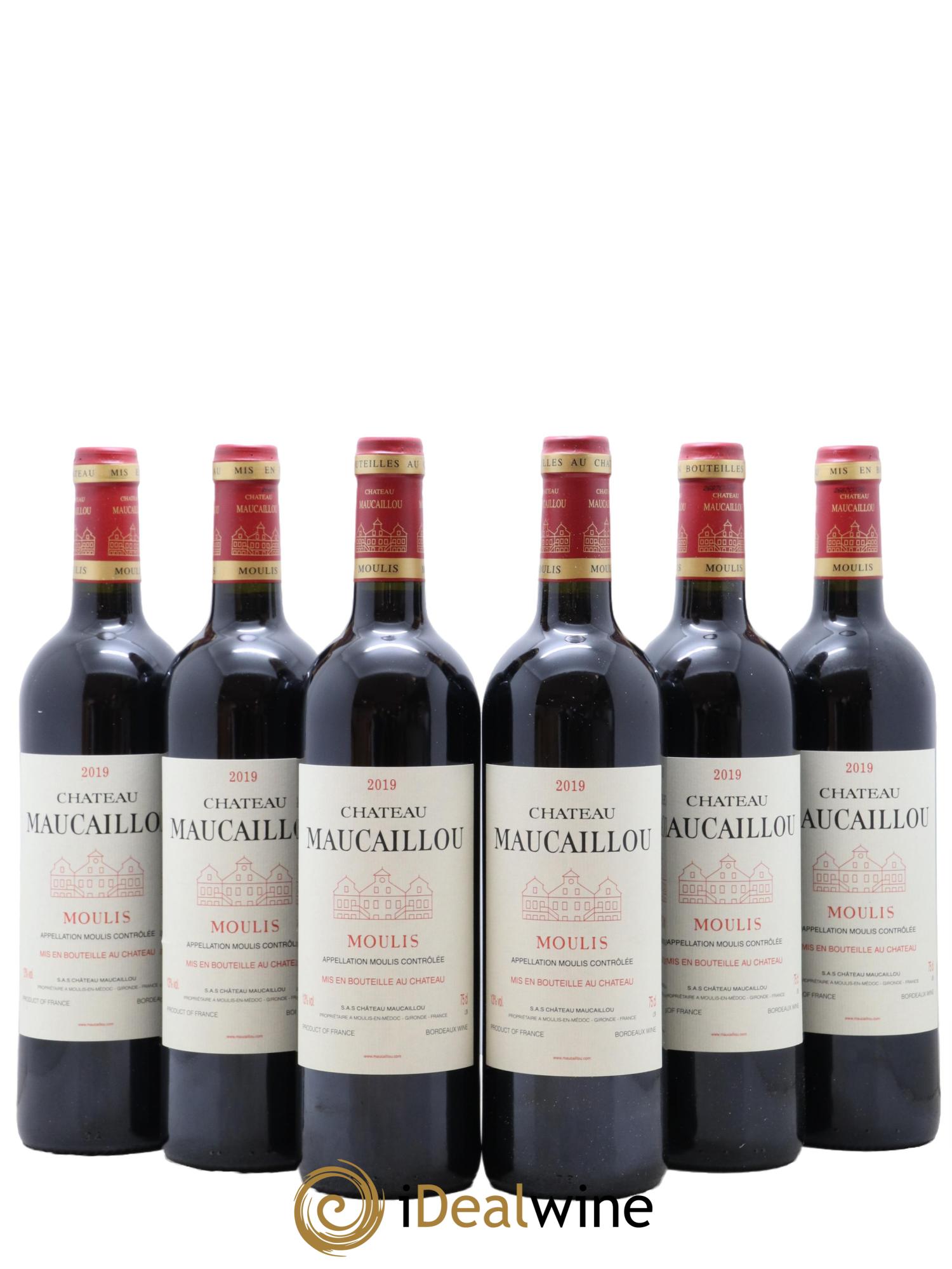 Château Maucaillou  2019 - Lot of 6 bottles - 0