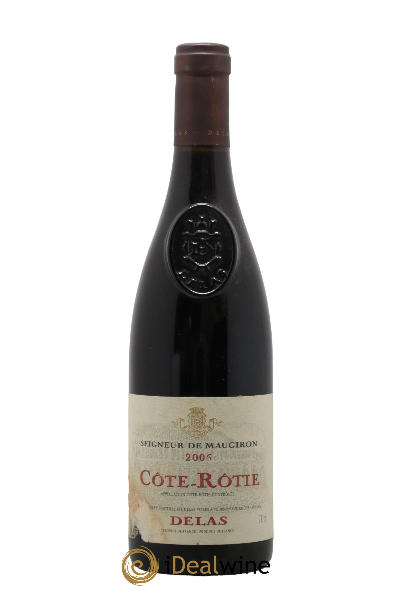 Côte-Rôtie Seigneur de Maugiron Delas Frères 2006 - Lot de 1 bouteille - 0