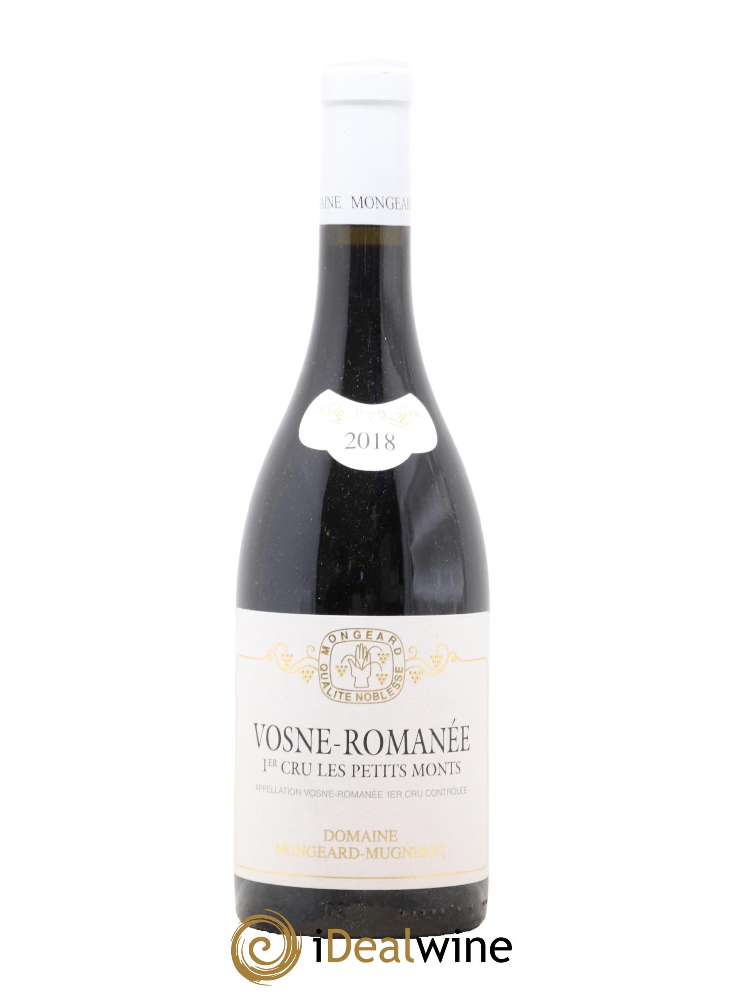 Vosne-Romanée 1er Cru Les Petits Monts Mongeard-Mugneret (Domaine) 2018 - Lot de 1 bouteille - 0