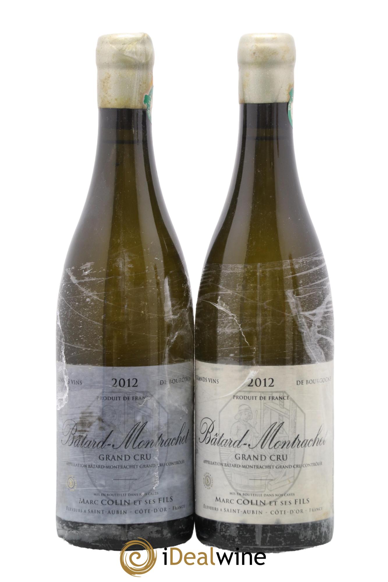 Bâtard-Montrachet Grand Cru Marc Colin & Fils 2012 - Posten von 2 Flaschen - 0