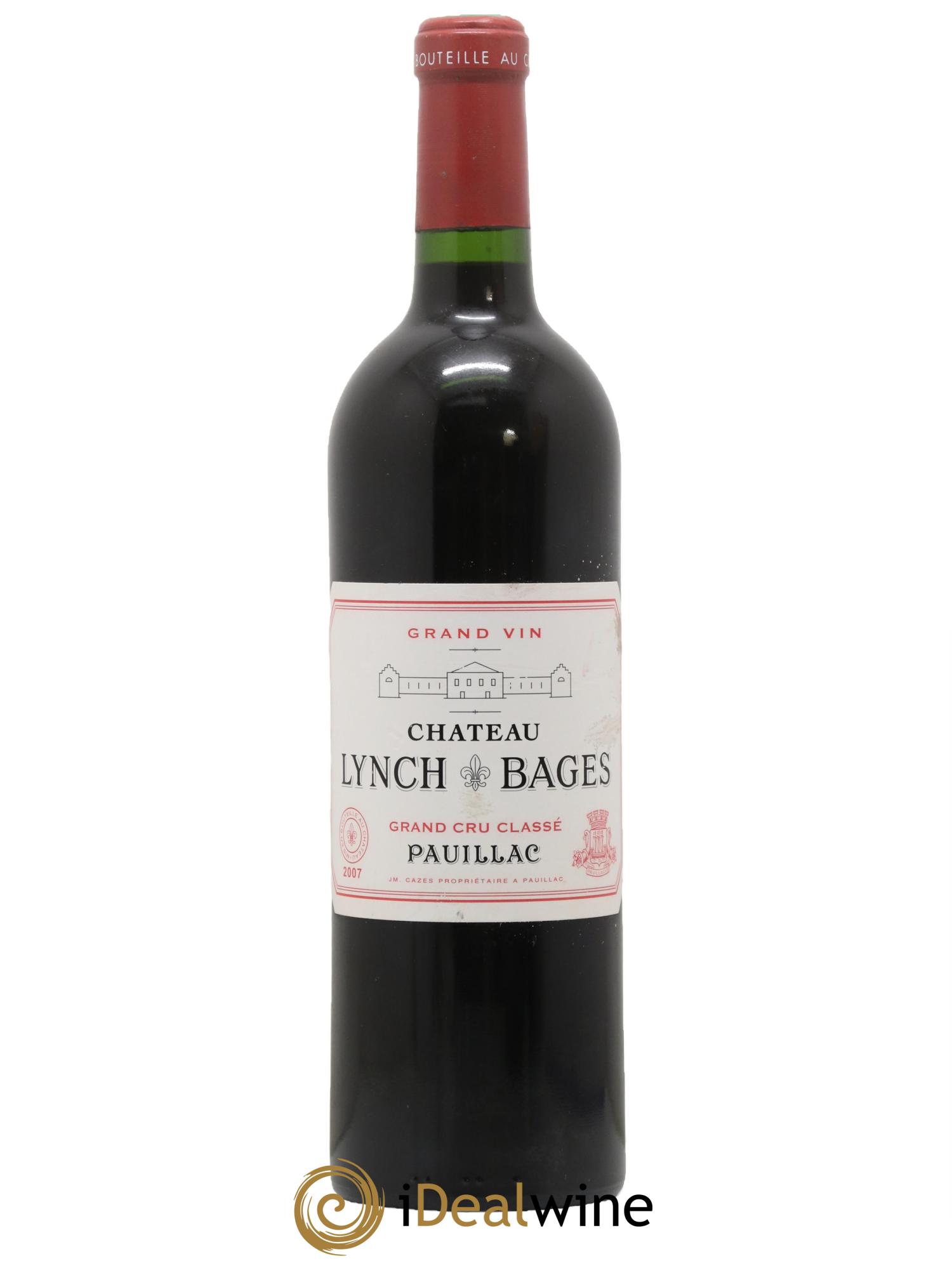 Château Lynch Bages 5ème Grand Cru Classé 2007 - Posten von 1 Flasche - 0