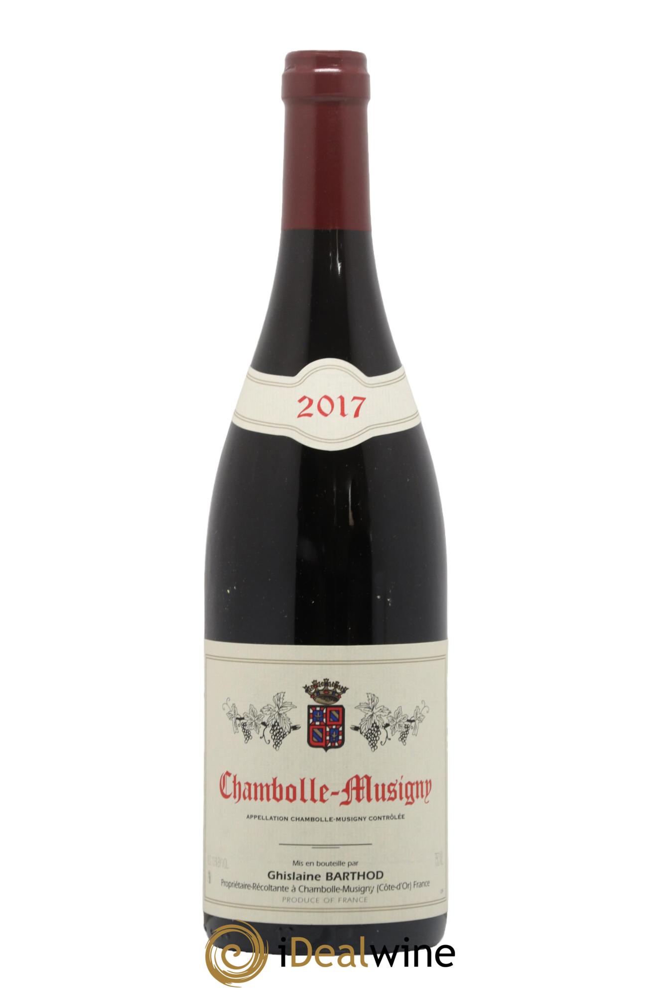 Chambolle-Musigny Ghislaine Barthod 2017 - Posten von 1 Flasche - 0