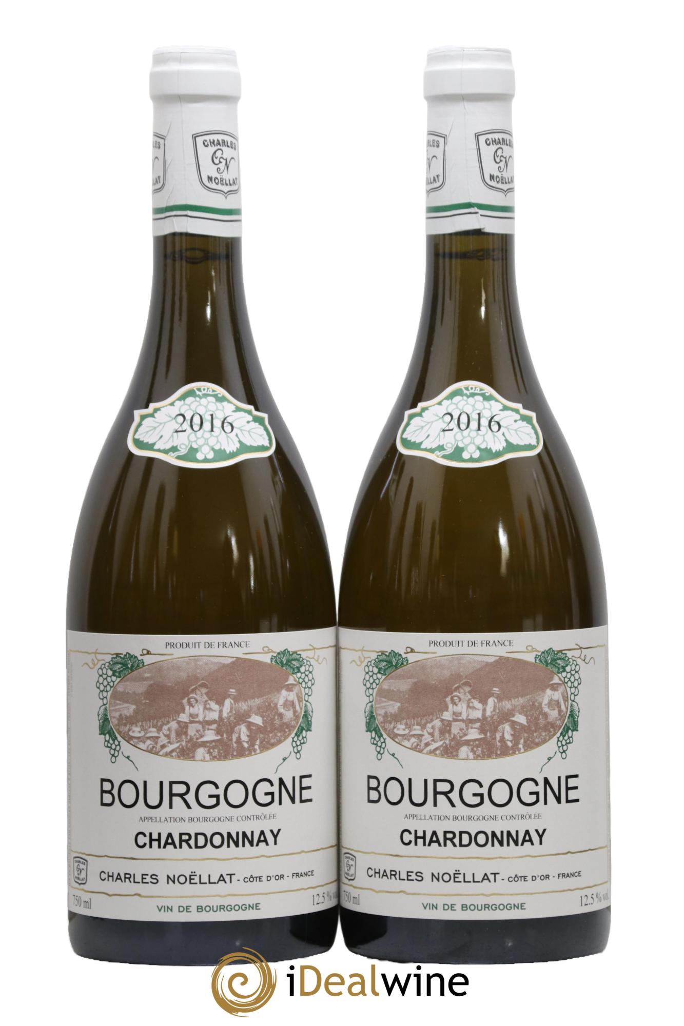 Bourgogne Chardonnay Domaine Charles Noellat 2016 - Lot of 2 bottles - 0