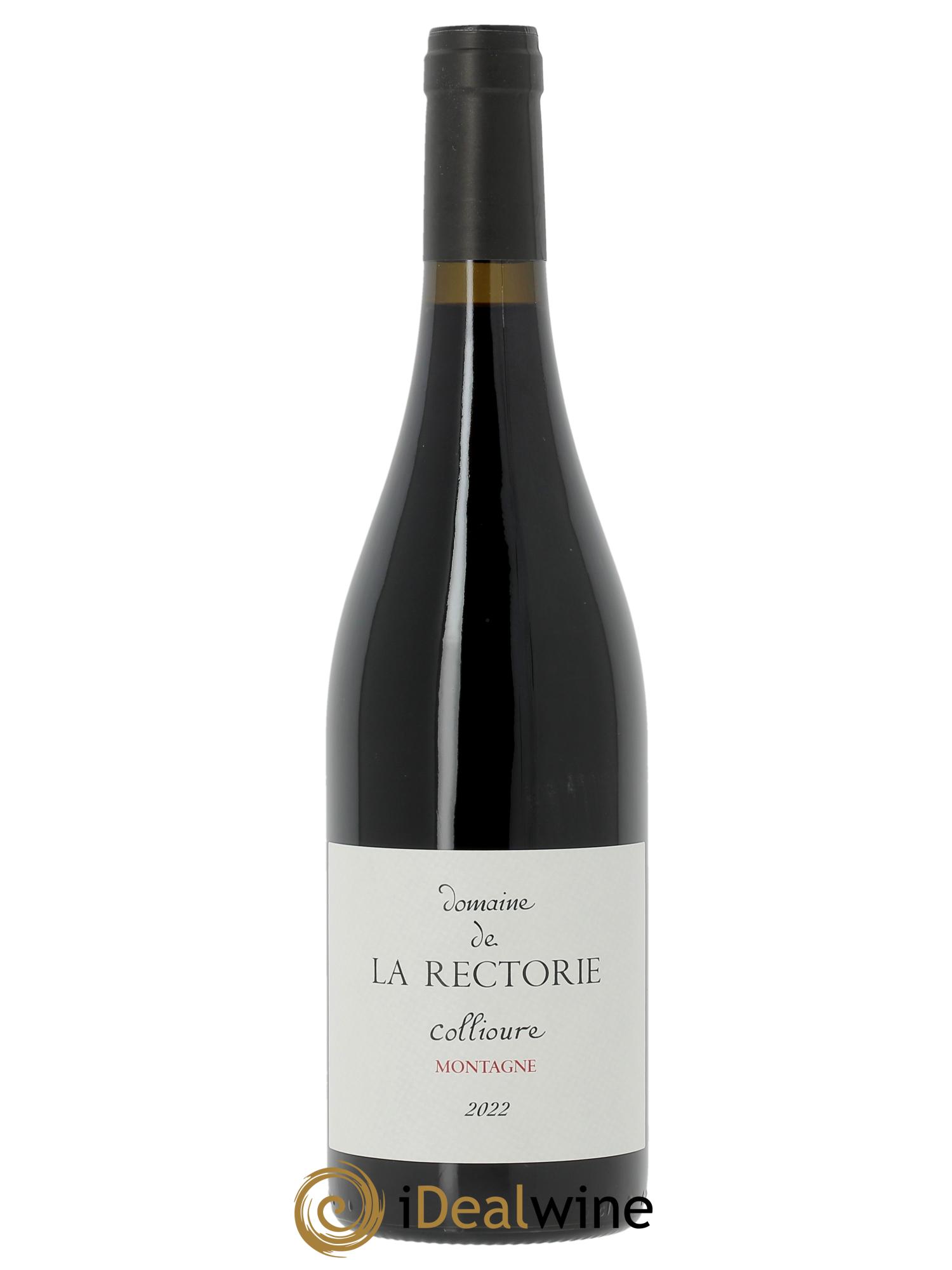 Collioure La Rectorie (Domaine de)  Montagne Thierry et Jean Emmanuel Parcé  2022 - Lot of 1 bottle - 0