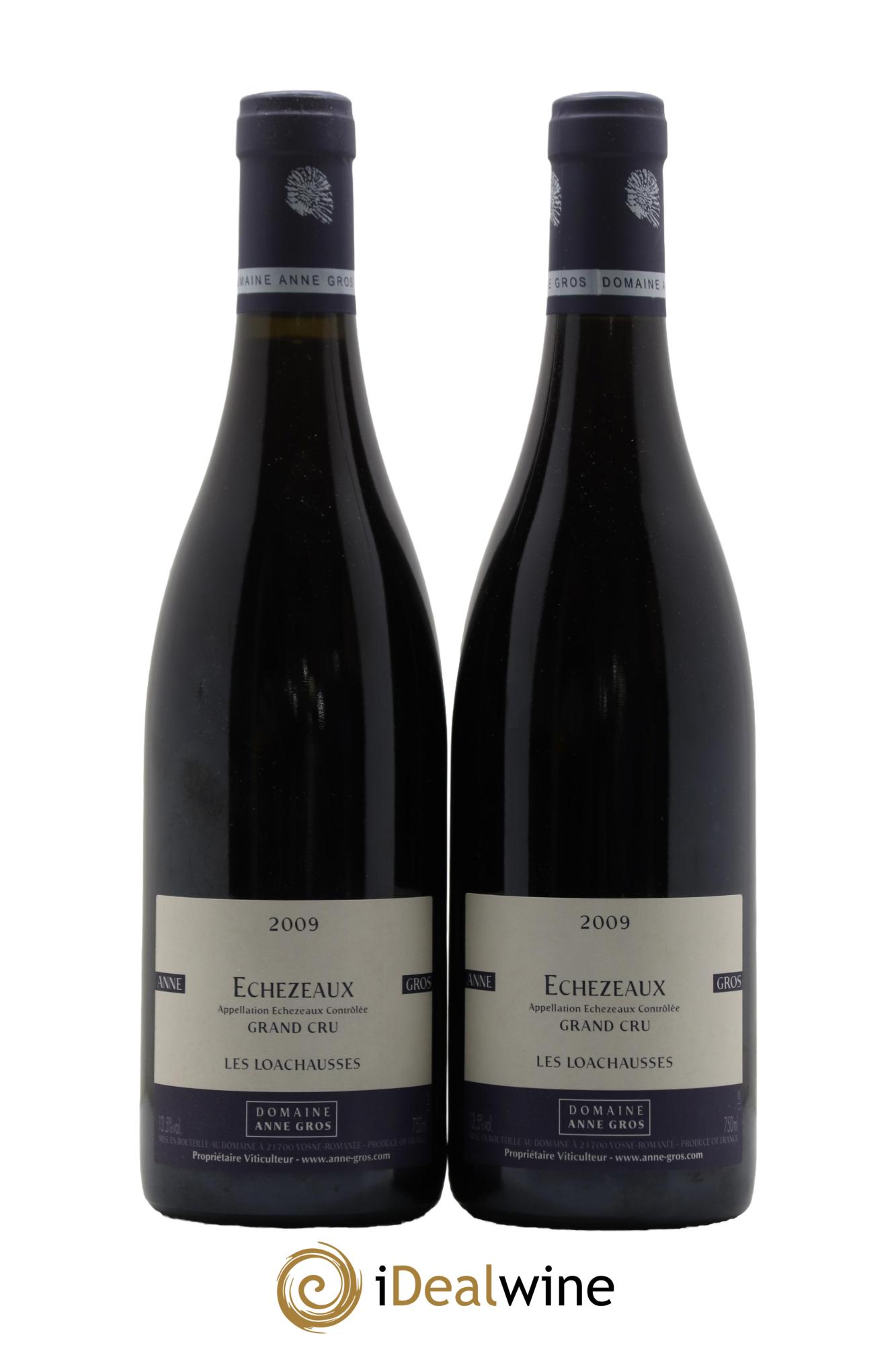 Echezeaux Grand Cru Les Loachausses Anne Gros  2009 - Lot de 2 bouteilles - 0