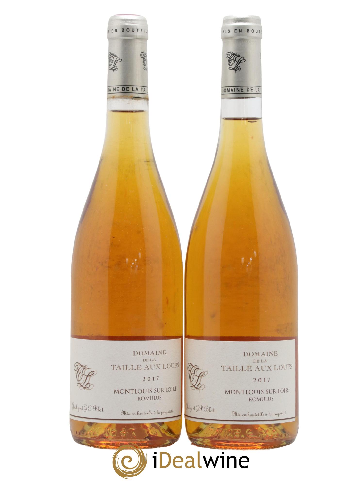 Montlouis-sur-Loire Romulus La Taille aux Loups - Jacky Blot  2017 - Lot de 2 bouteilles - 0