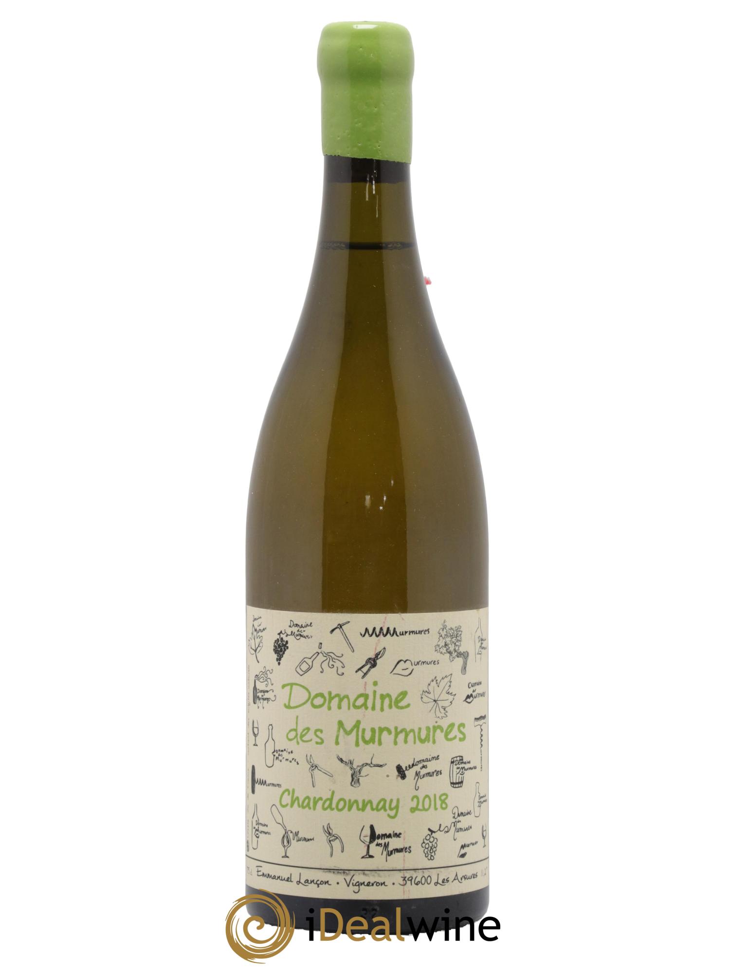 Vin de France Chardonnay Murmures (Domaine des) - Emmanuel Lançon 2018 - Posten von 1 Flasche - 0