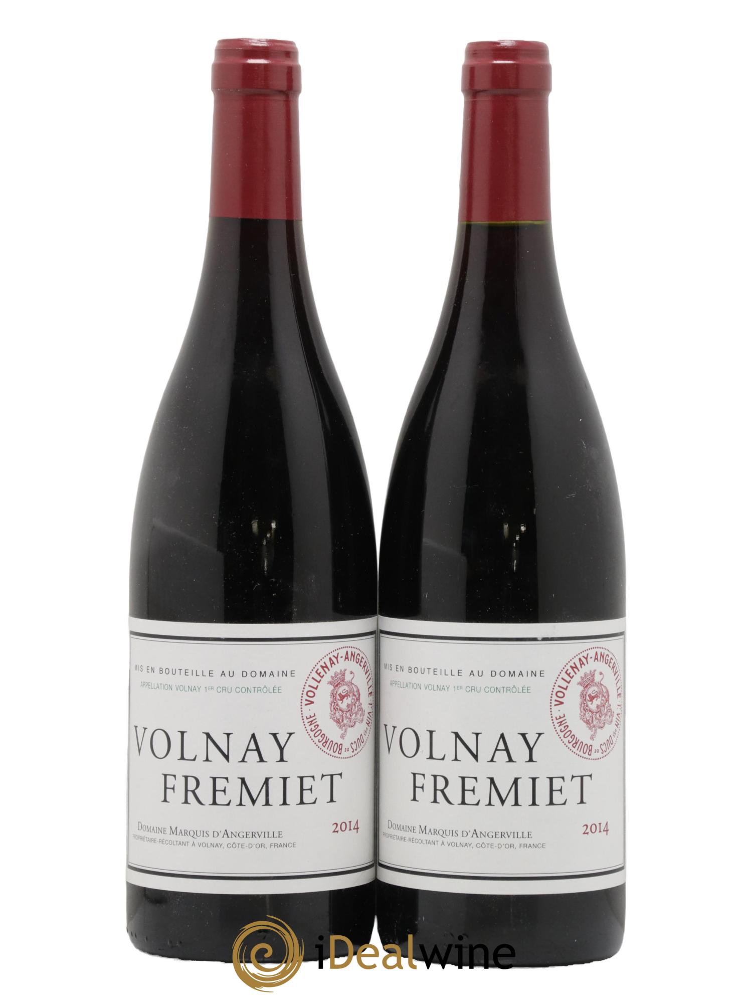 Volnay 1er Cru Frémiet Marquis d'Angerville (Domaine) 2014 - Lotto di 2 bottiglie - 0