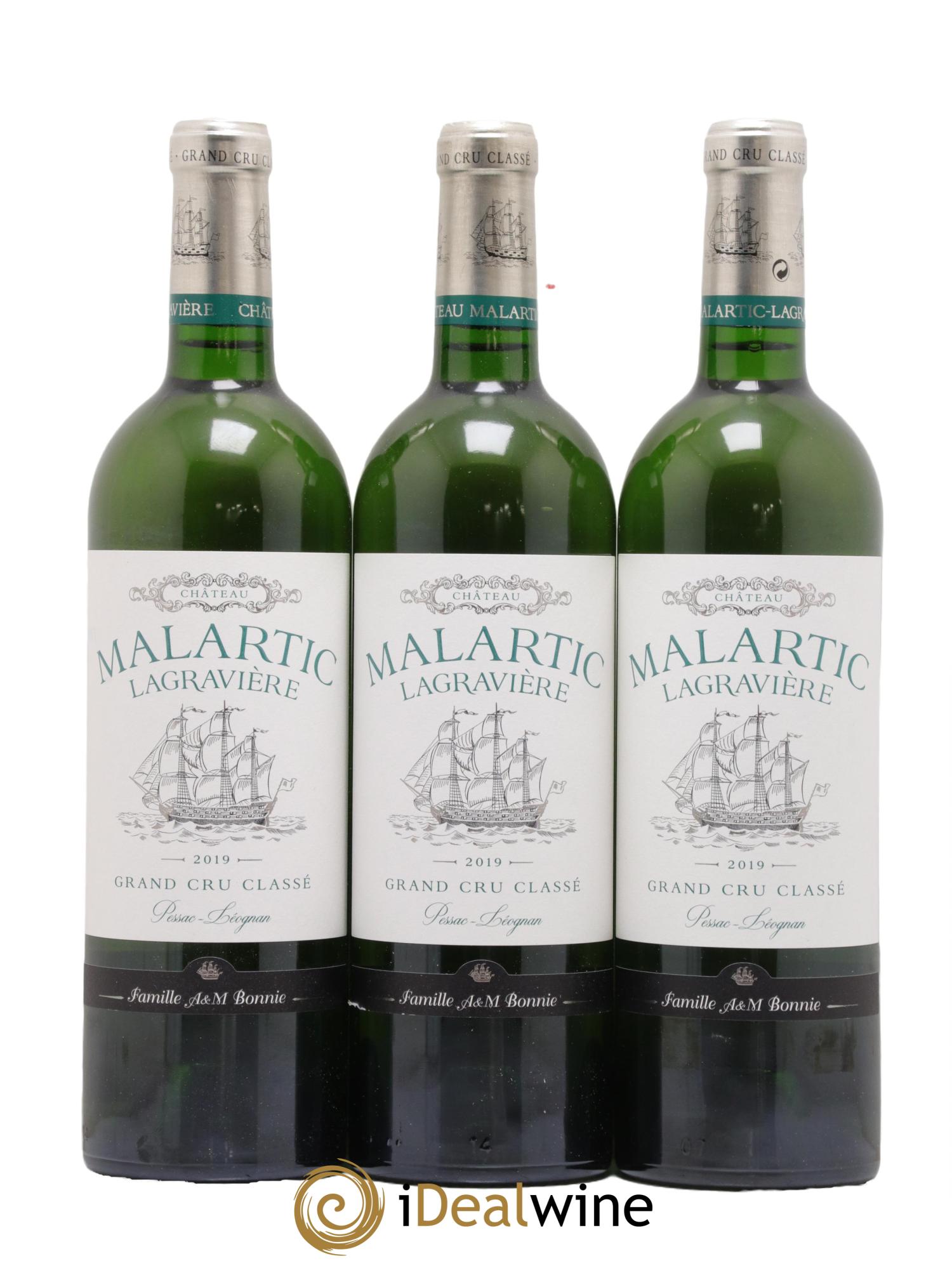 Château Malartic-Lagravière Cru Classé de Graves  2019 - Posten von 6 Flaschen - 1