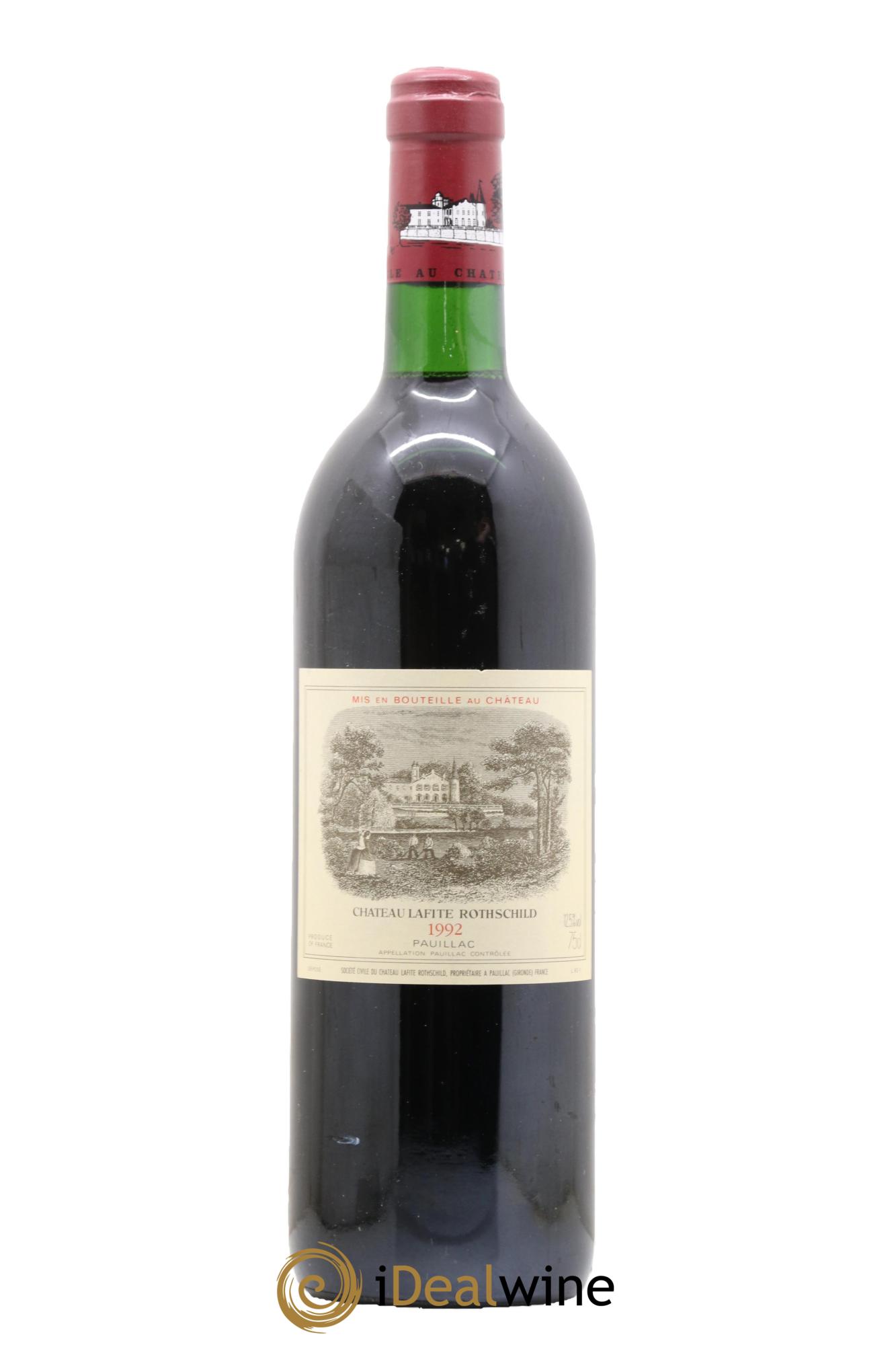 Château Lafite Rothschild 1er Grand Cru Classé 1992 - Lot de 1 bouteille - 0