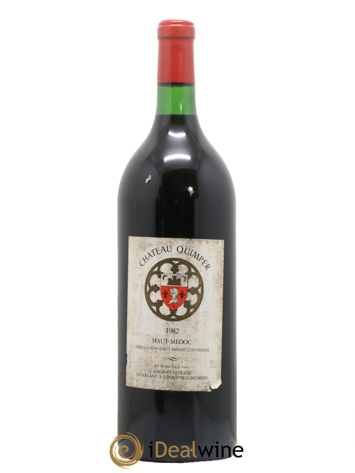 Haut Médoc Château Quimper 1982 - Lot of 1 magnum - 0