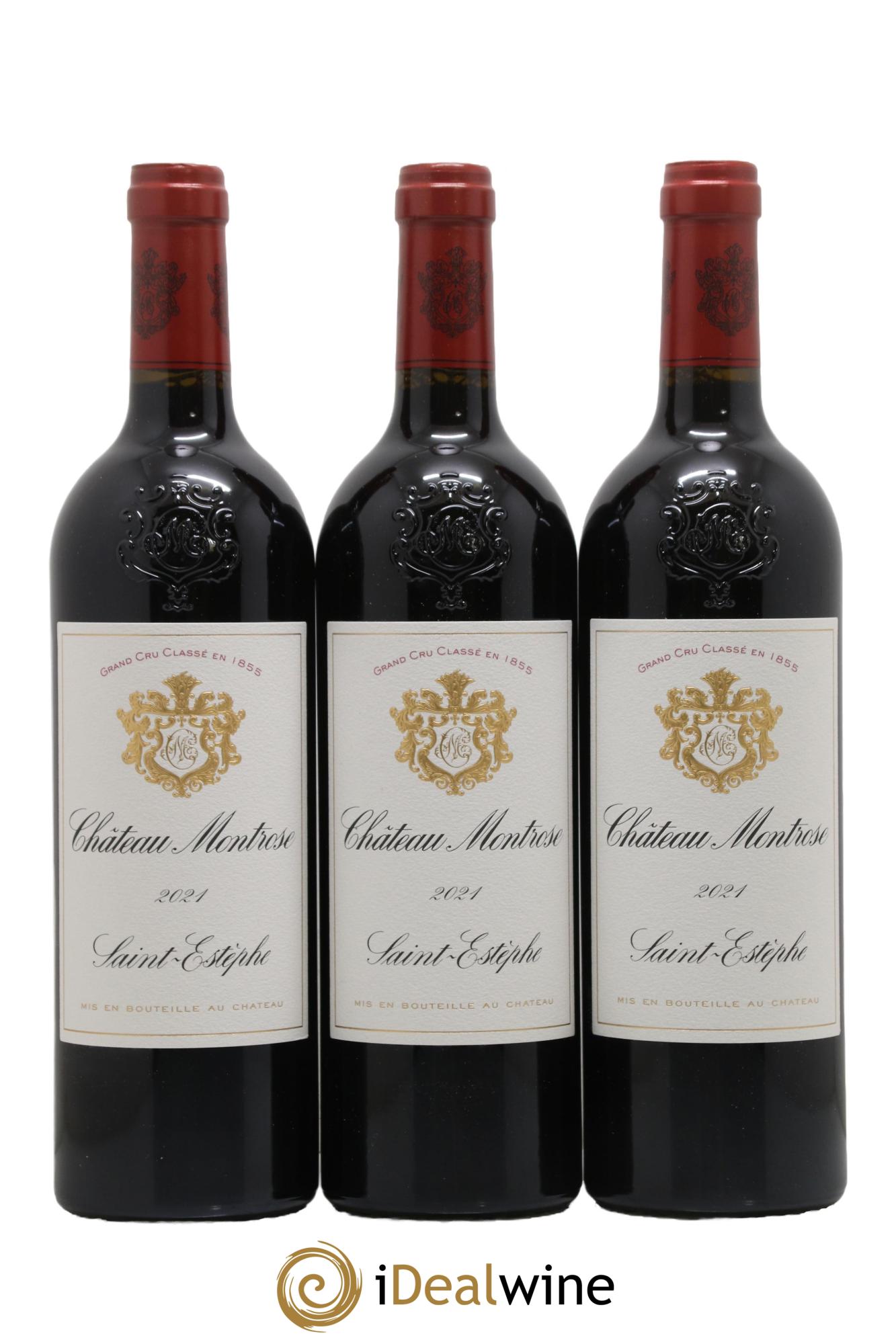 Château Montrose 2ème Grand Cru Classé 2021 - Lot de 6 bouteilles - 1