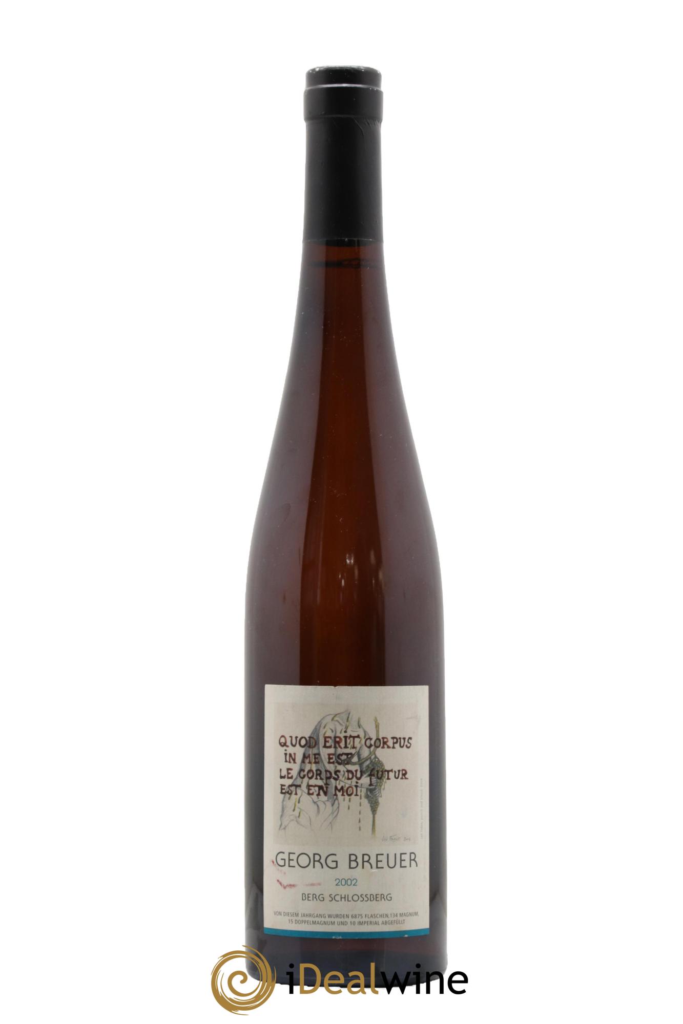 Riesling Berg Schlossberg  Georg Breuer 2002 - Lotto di 1 bottiglia - 0