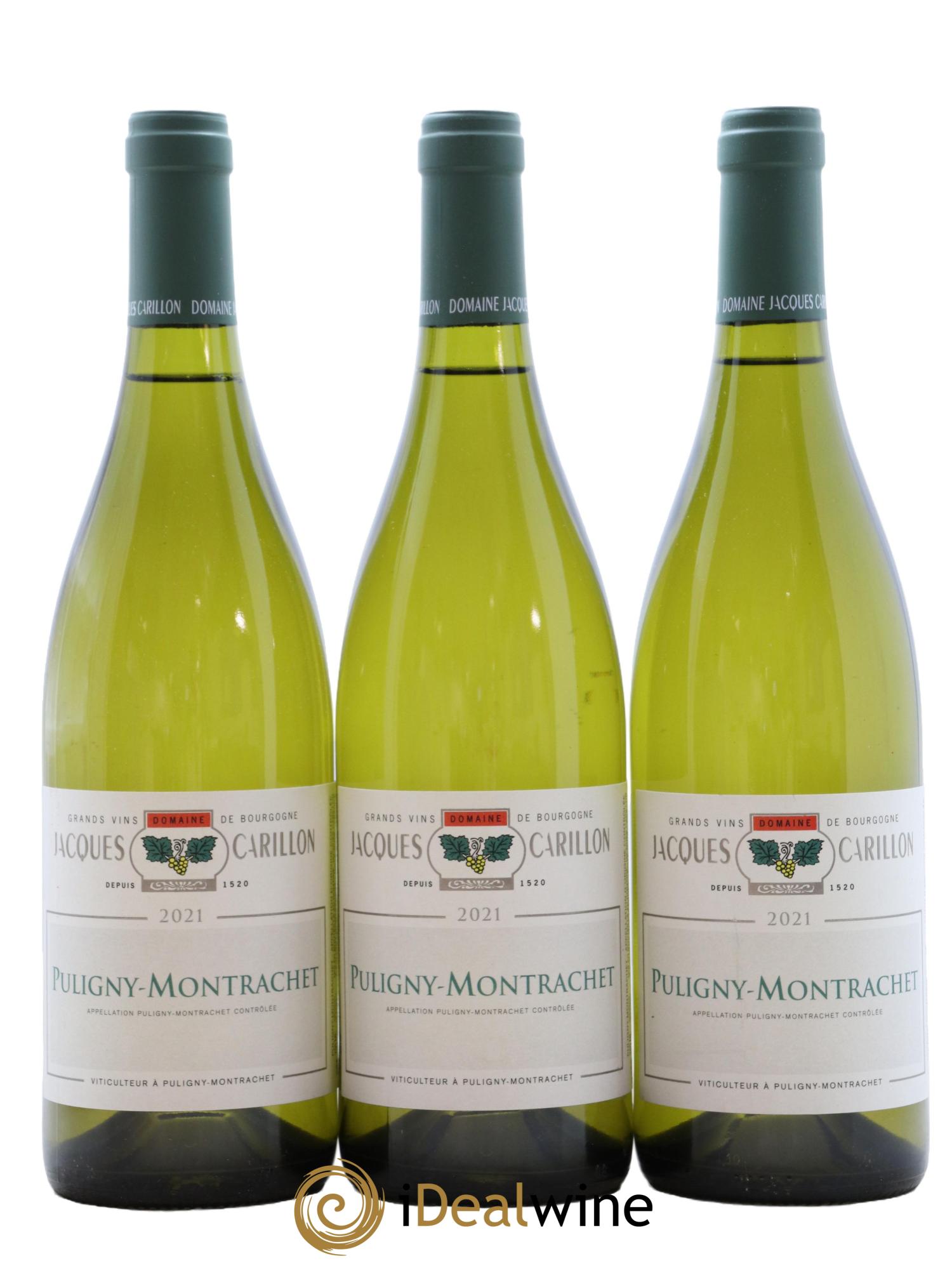 Puligny-Montrachet Jacques Carillon (Domaine) 2021 - Lotto di 3 bottiglie - 0