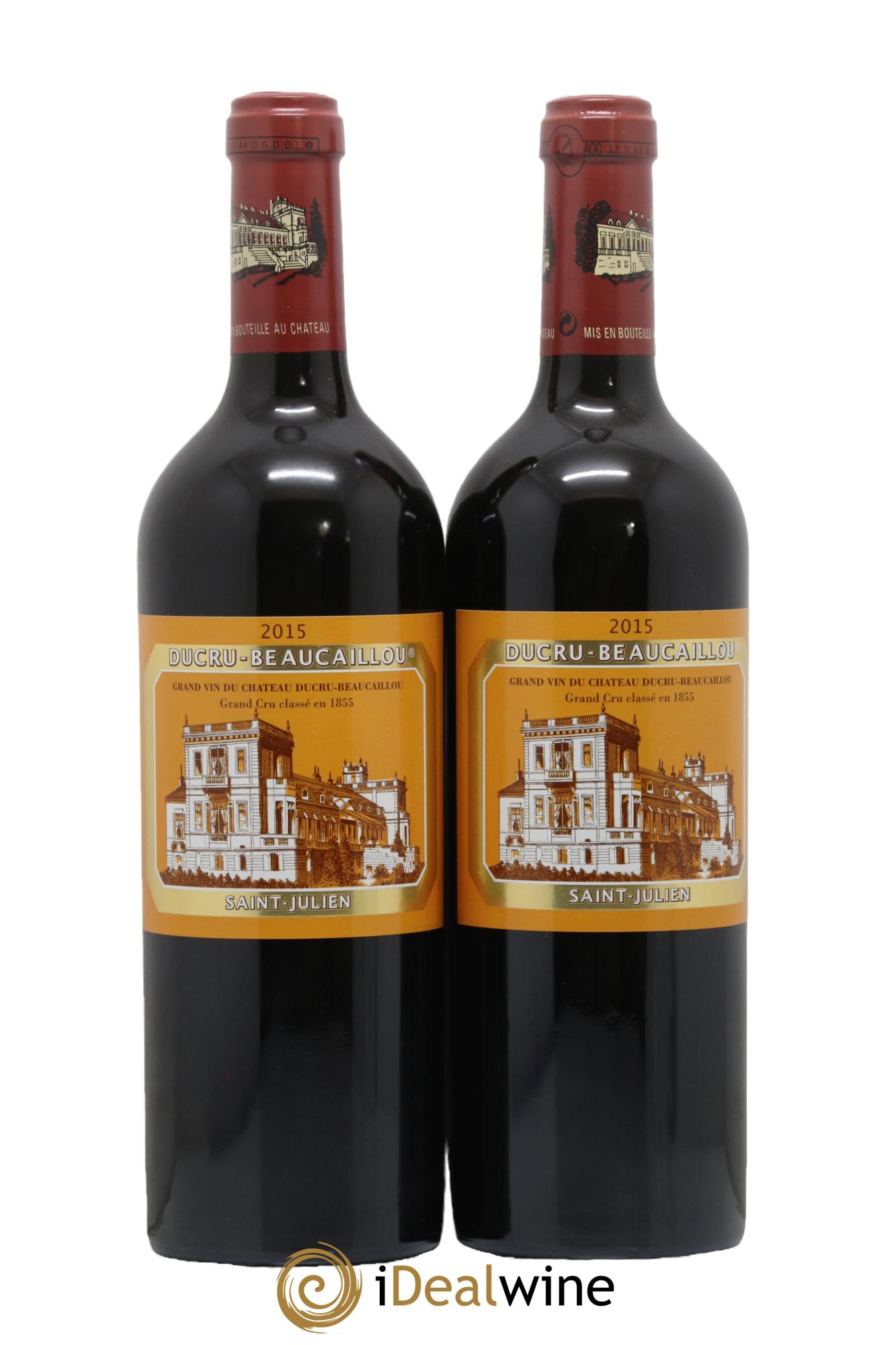 Château Ducru Beaucaillou 2ème Grand Cru Classé 2015 - Posten von 2 Flaschen - 0