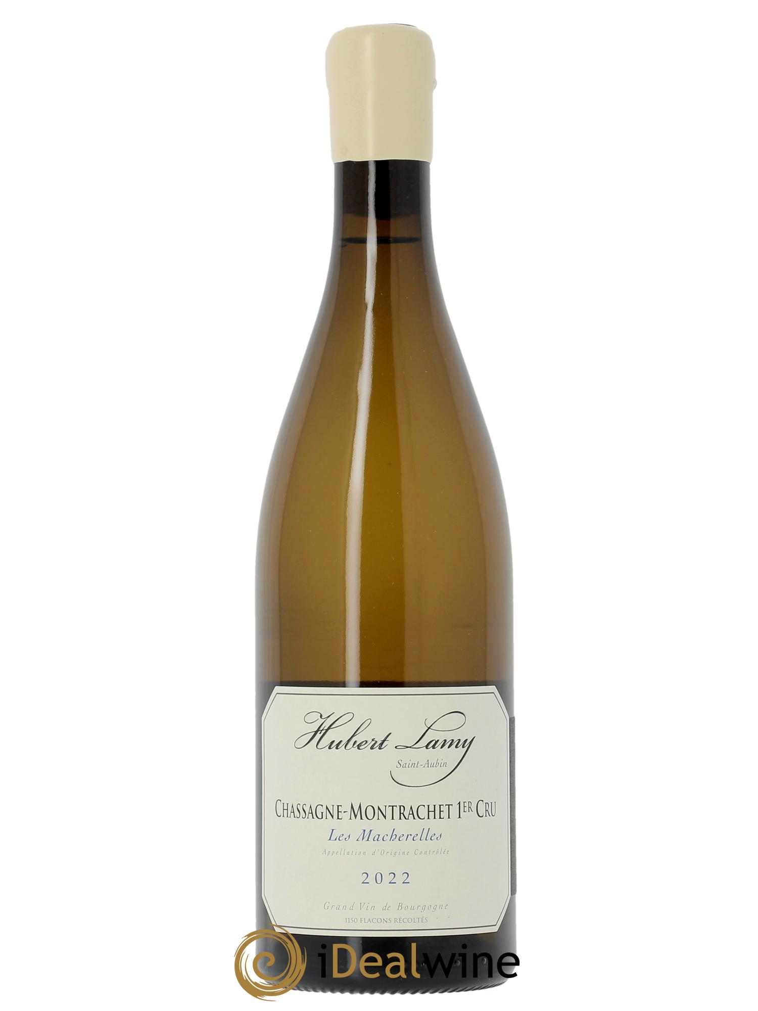 Chassagne-Montrachet 1er Cru Les Macherelles Hubert Lamy 2022 - Lot of 1 bottle - 0