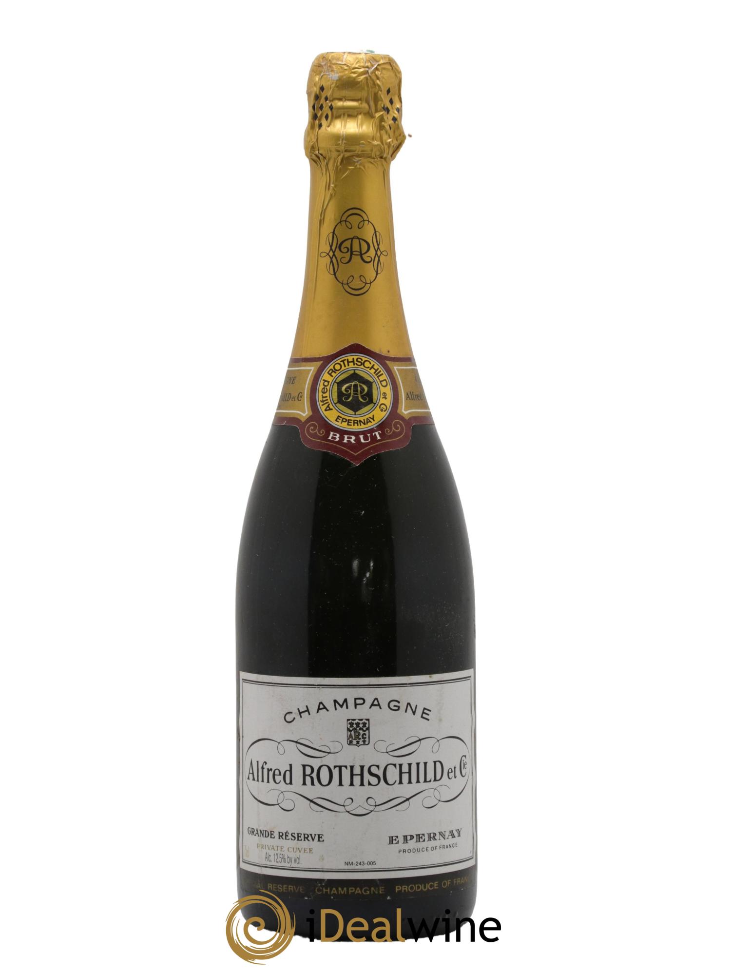 Champagne Grande Réserve Maison Alfred Rothschild - Posten von 1 Flasche - 0