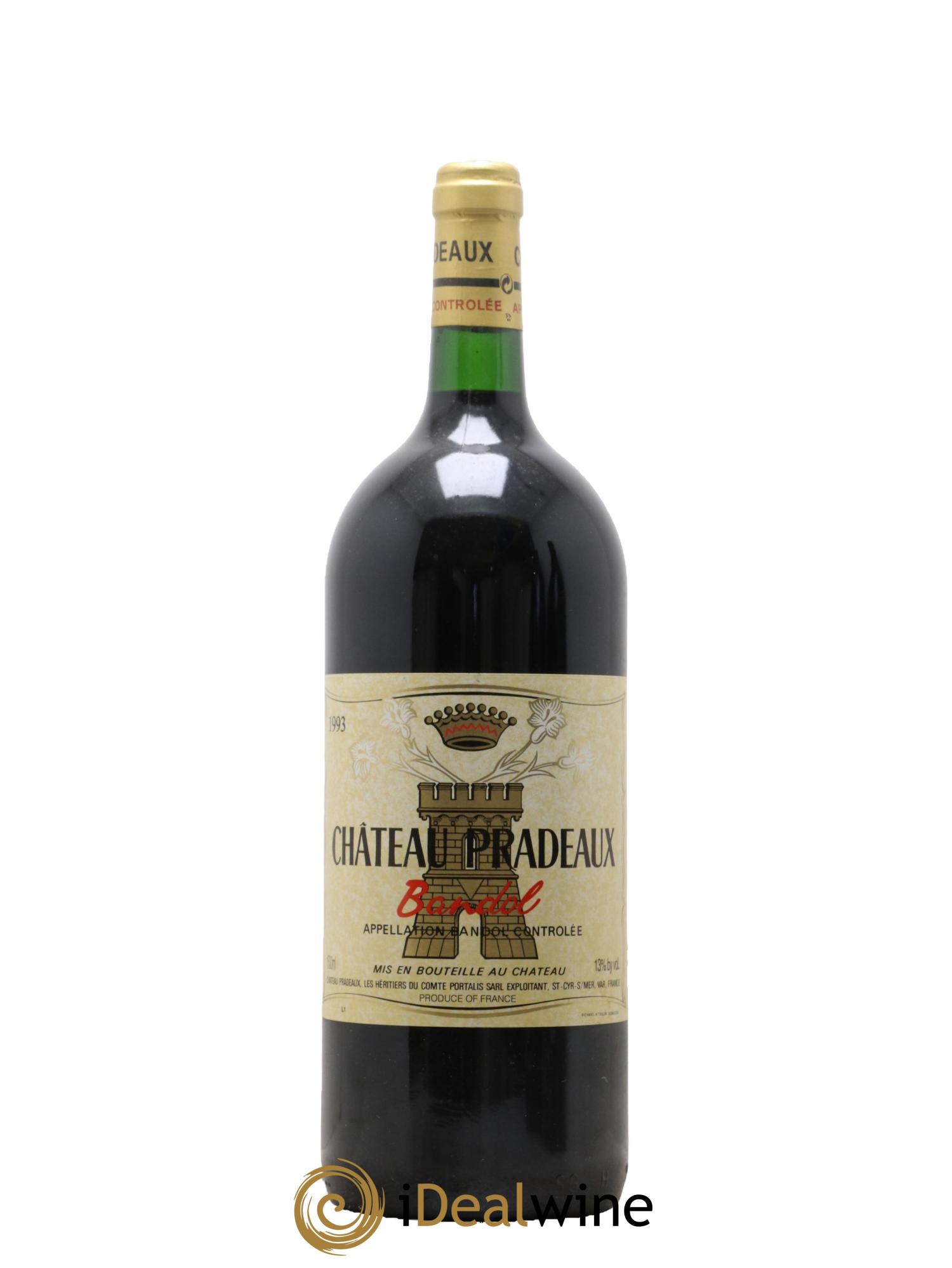 Bandol Château Pradeaux Famille Portalis 1993 - Posten von 1 Magnum - 0