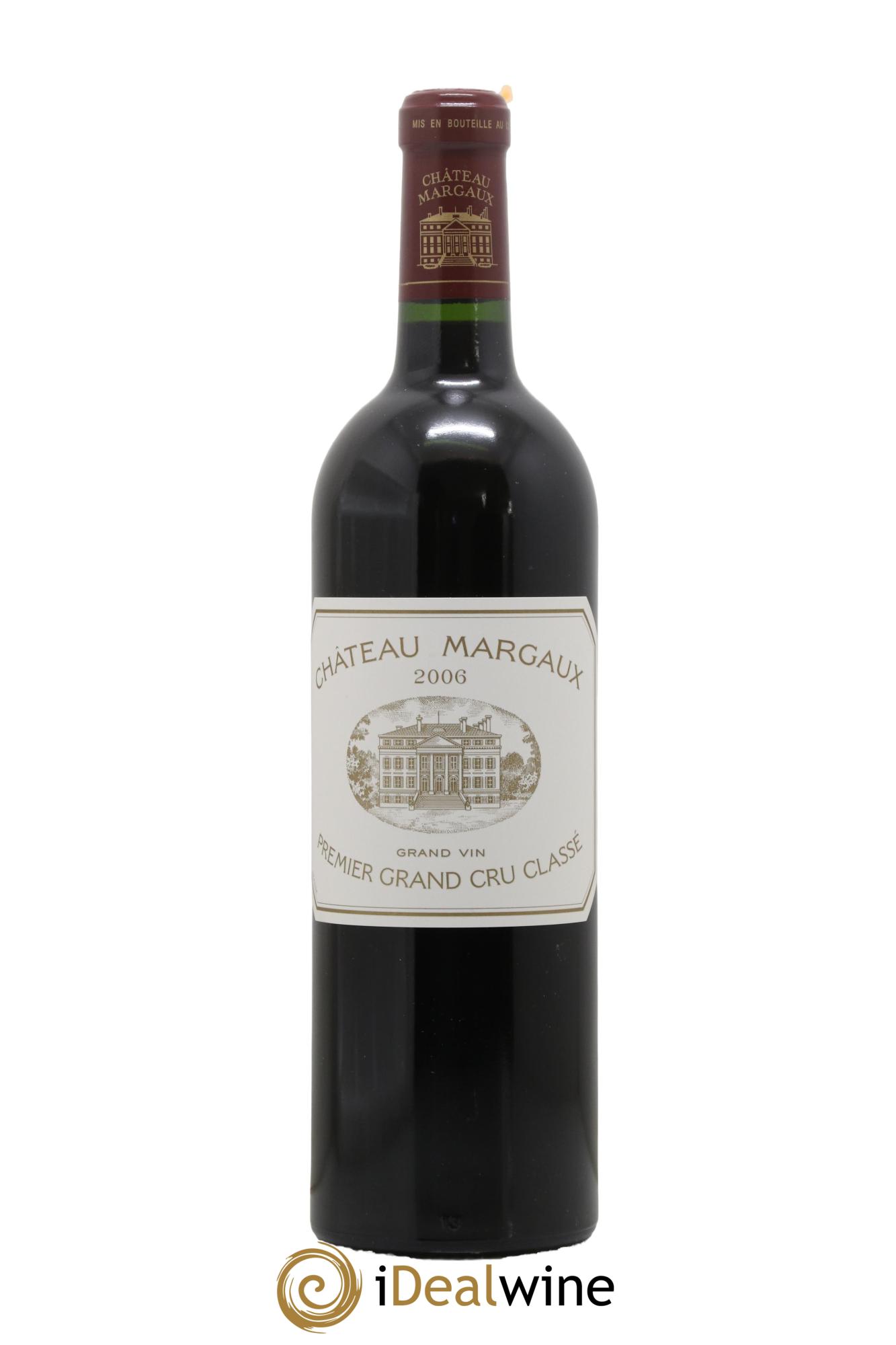 Château Margaux 1er Grand Cru Classé 2006 - Lot de 1 bouteille - 0