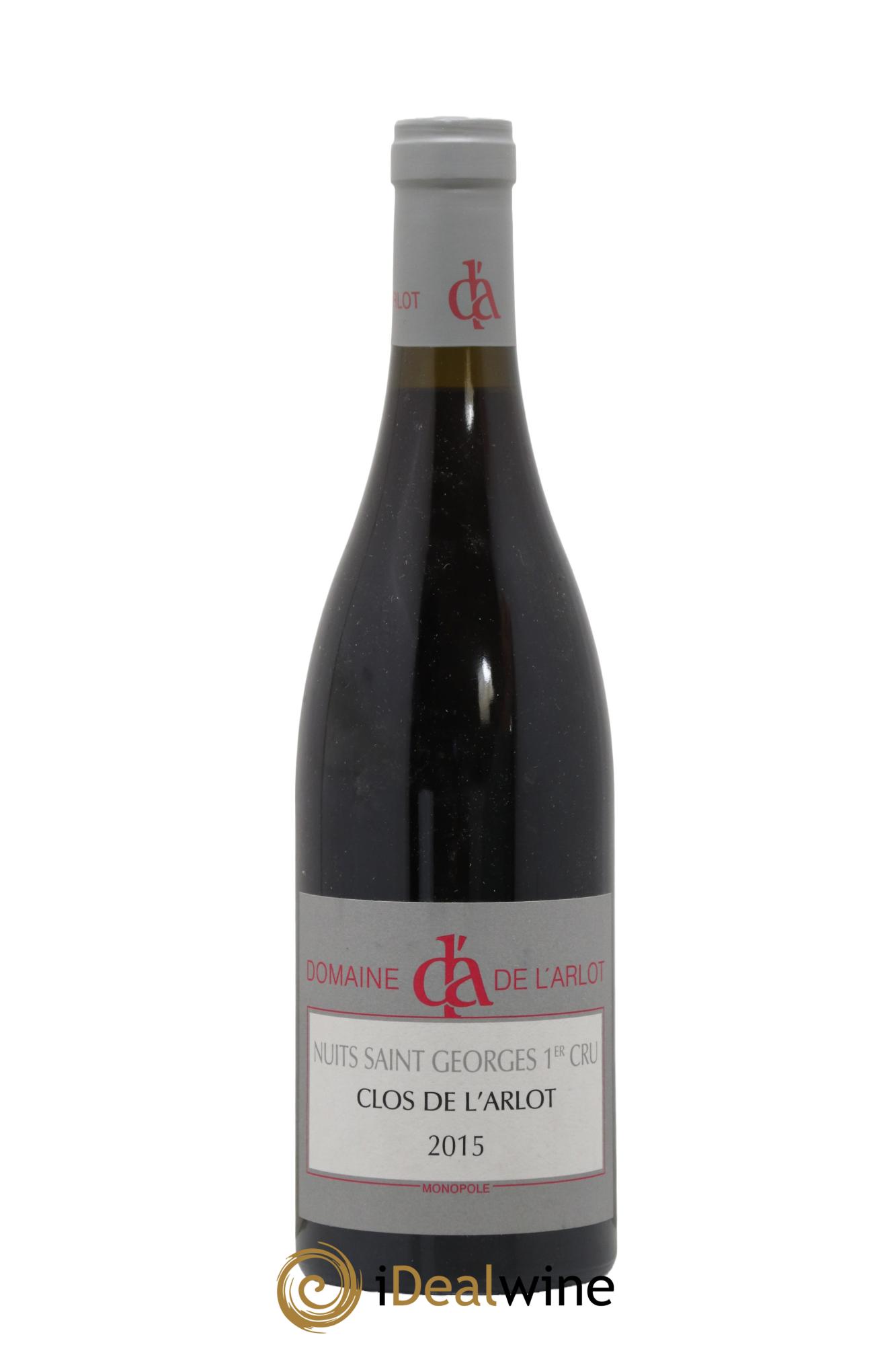 Nuits Saint-Georges 1er Cru Clos de l'Arlot Domaine de l'Arlot  2015 - Lot de 1 bouteille - 0