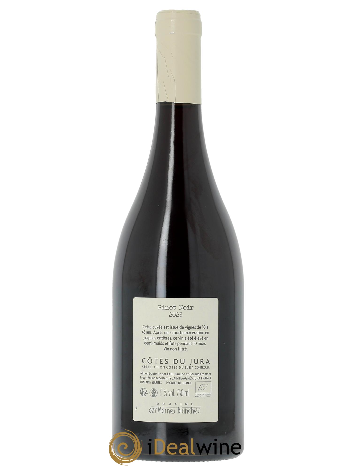 Côtes du Jura Pinot Noir Marnes Blanches (Domaine des)  2023 - Lotto di 1 bottiglia - 1