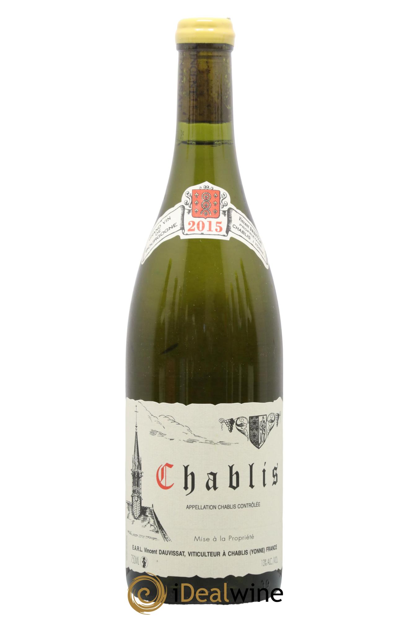 Chablis Vincent Dauvissat (Domaine) 2015 - Lotto di 1 bottiglia - 0