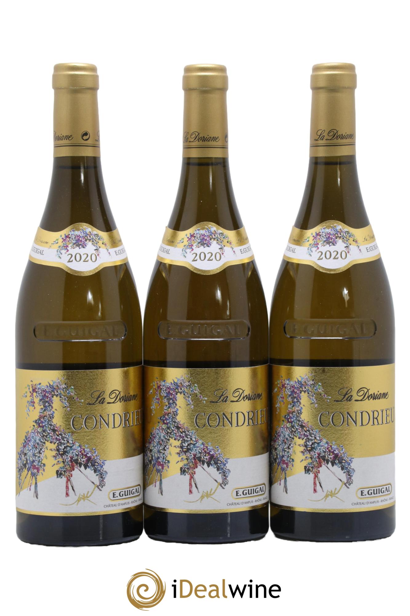 Condrieu La Doriane Guigal  2020 - Lot de 3 bouteilles - 0