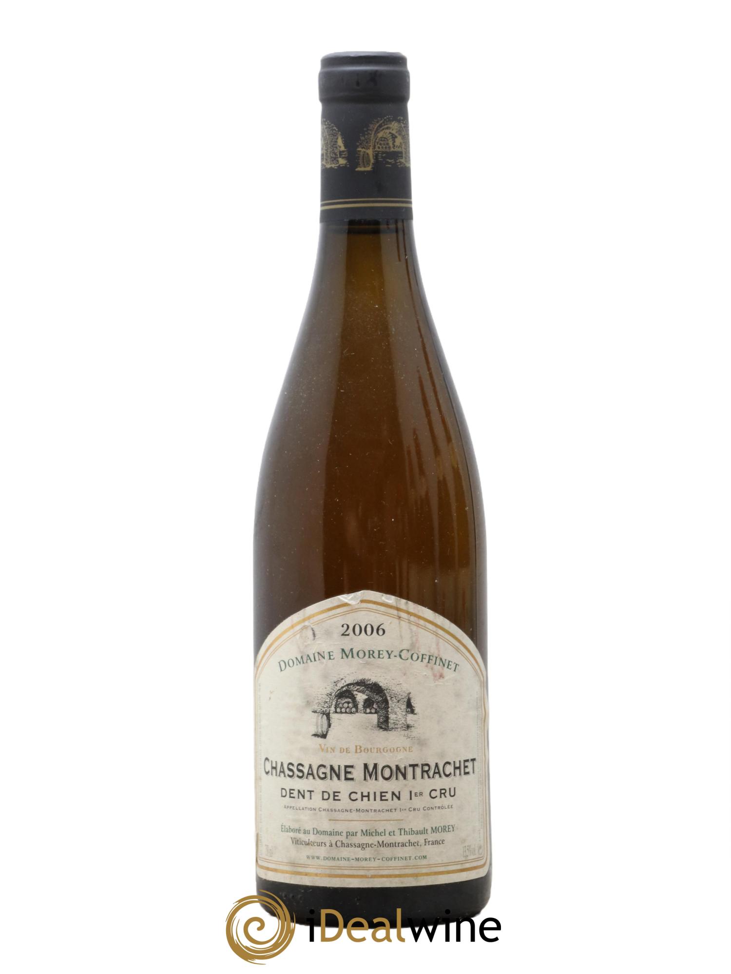 Chassagne-Montrachet 1er Cru Dent de Chien Morey-Coffinet (Domaine) 2006 - Lot of 1 bottle - 0