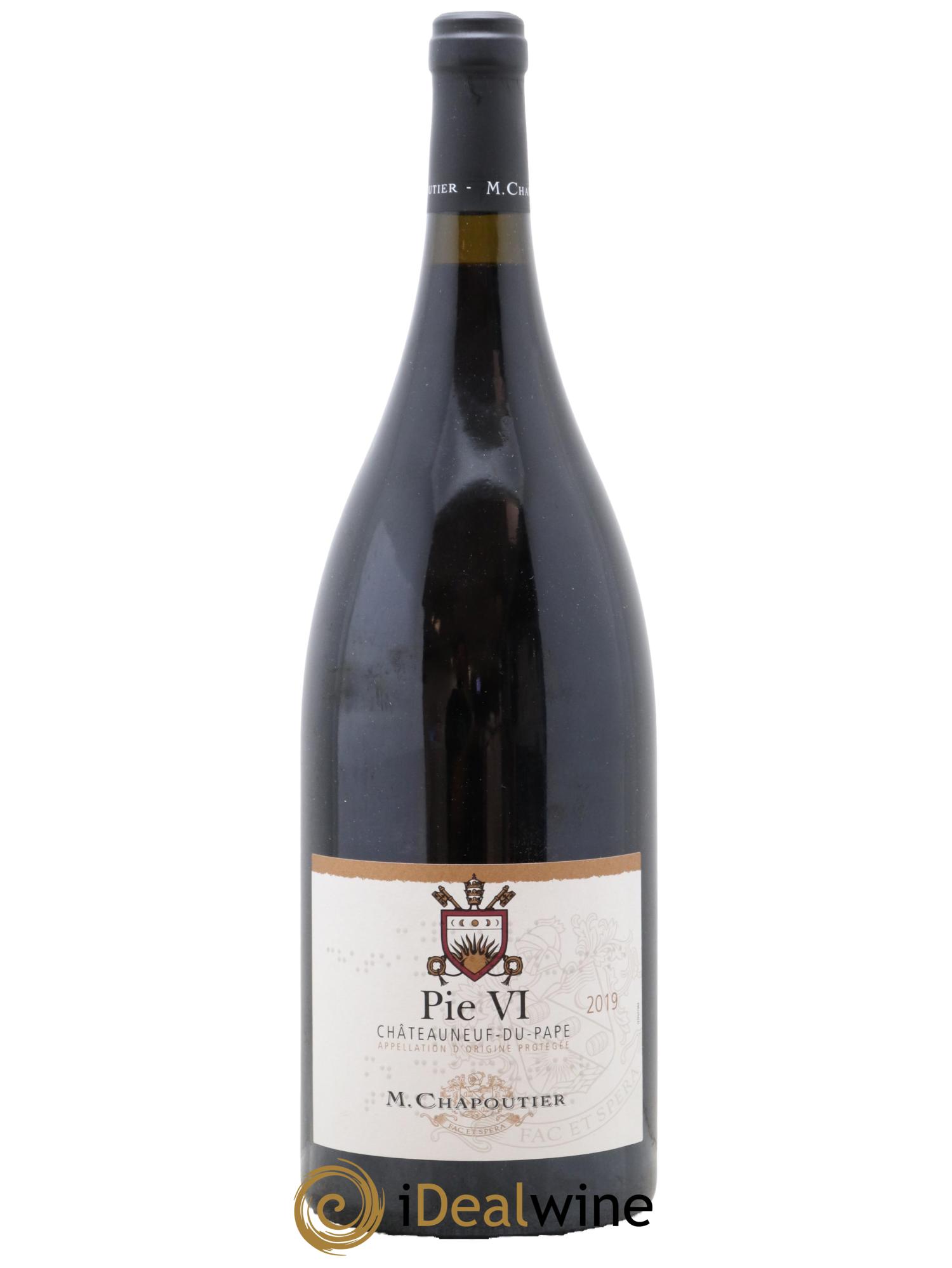 Châteauneuf-du-Pape Pie VI  Chapoutier  2019 - Lot of 1 magnum - 0