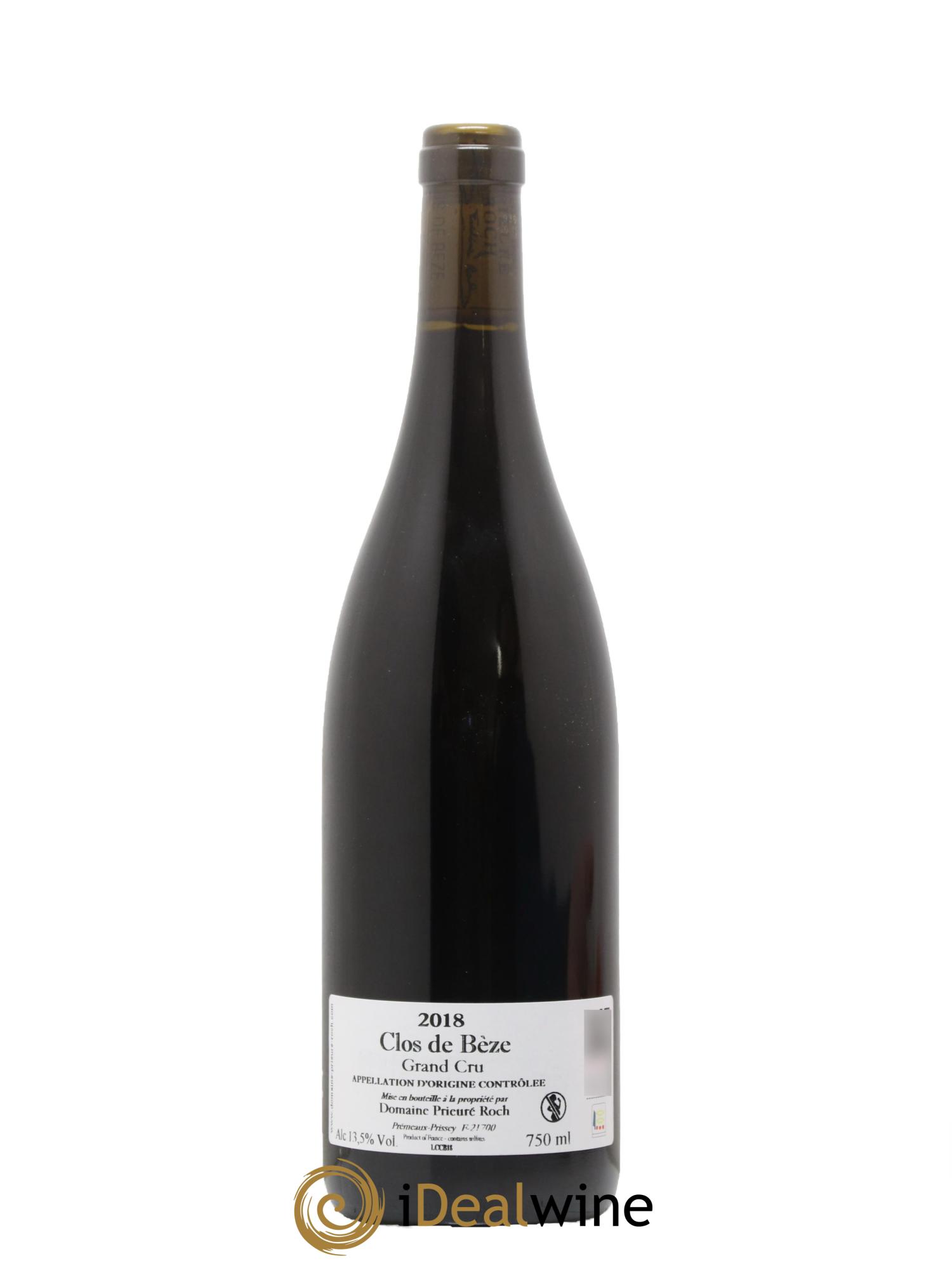 Chambertin Clos de Bèze Grand Cru Prieuré Roch 2018 - Posten von 1 Flasche - 1