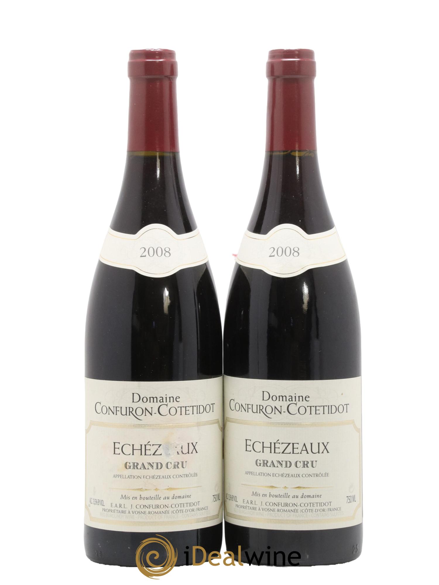 Echezeaux Grand Cru Confuron-Cotetidot 2008 - Posten von 2 Flaschen - 0