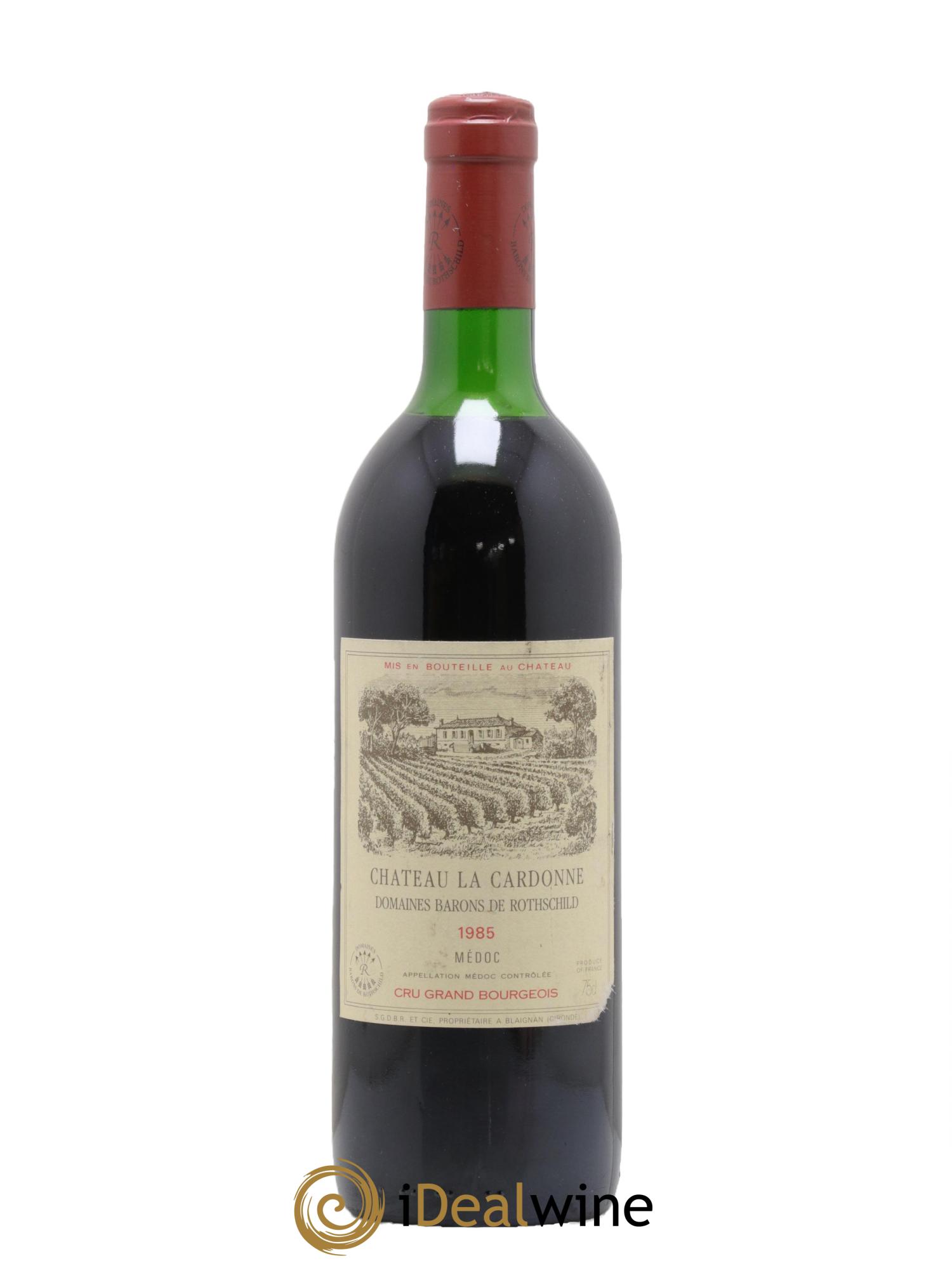 Château la Cardonne Cru Bourgeois 1985 - Lotto di 1 bottiglia - 0