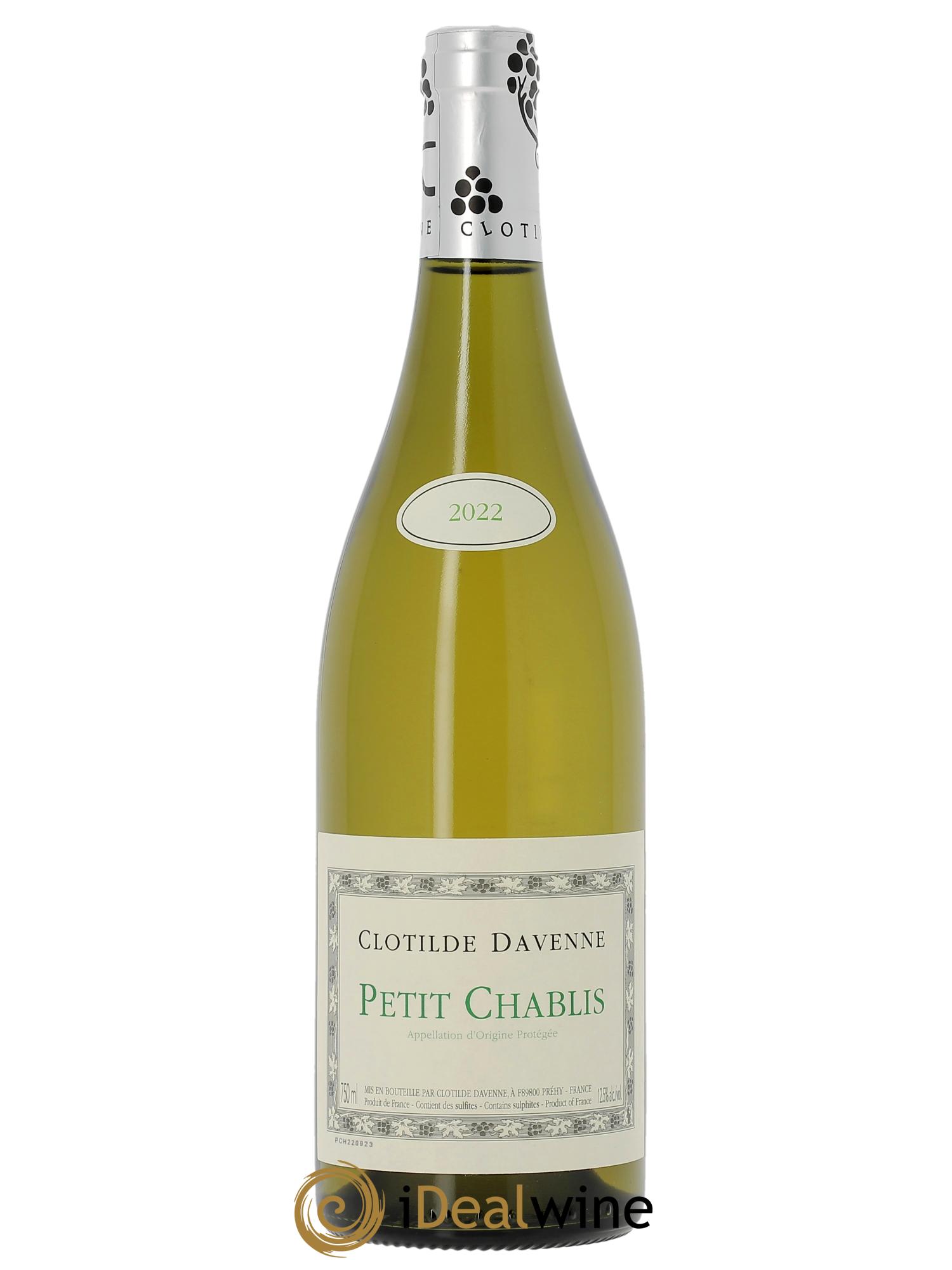 Petit Chablis Clotilde Davenne 2022 - Lot de 1 bouteille - 0