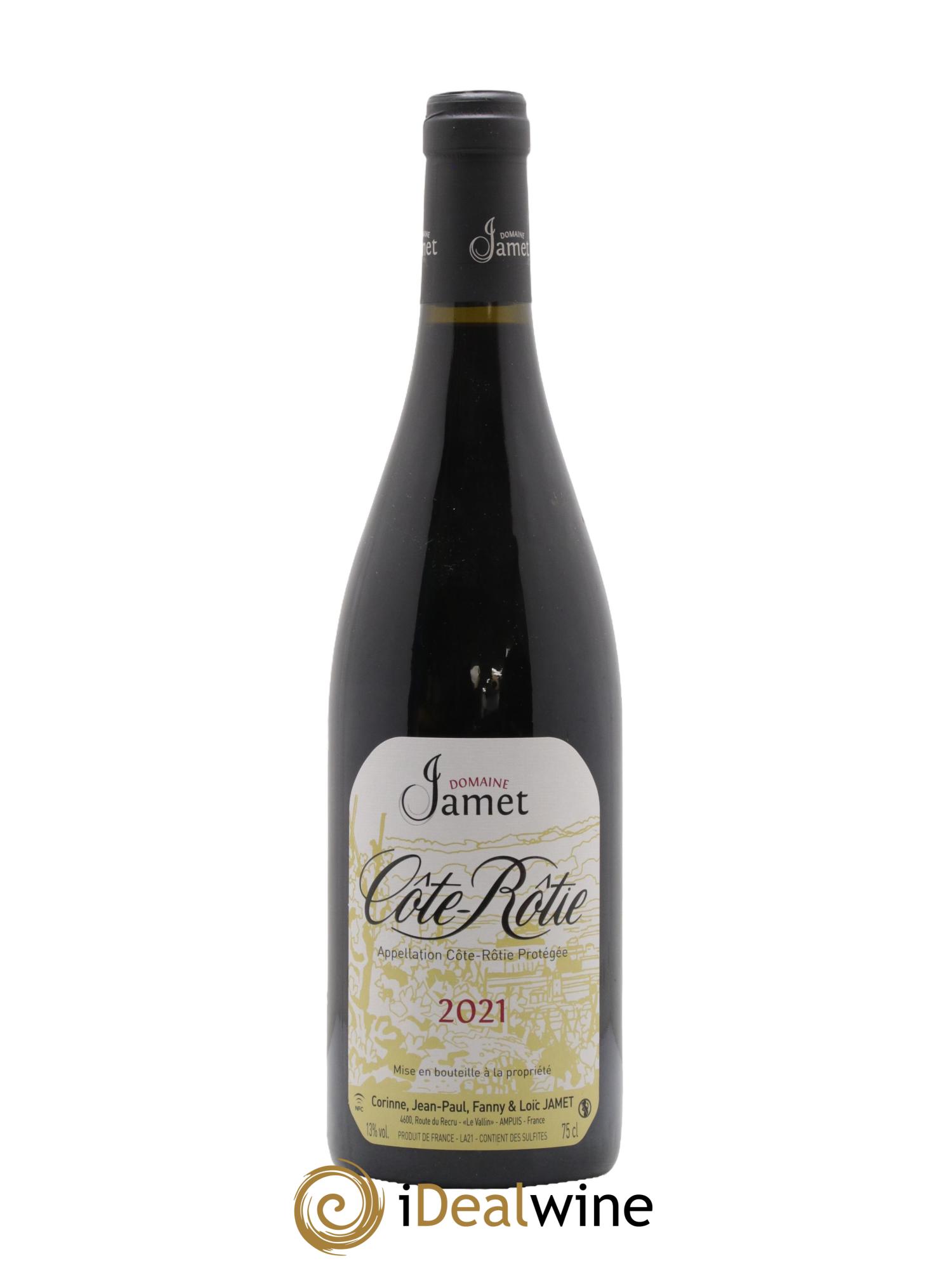 Côte-Rôtie Jamet (Domaine) 2021 - Posten von 1 Flasche - 0