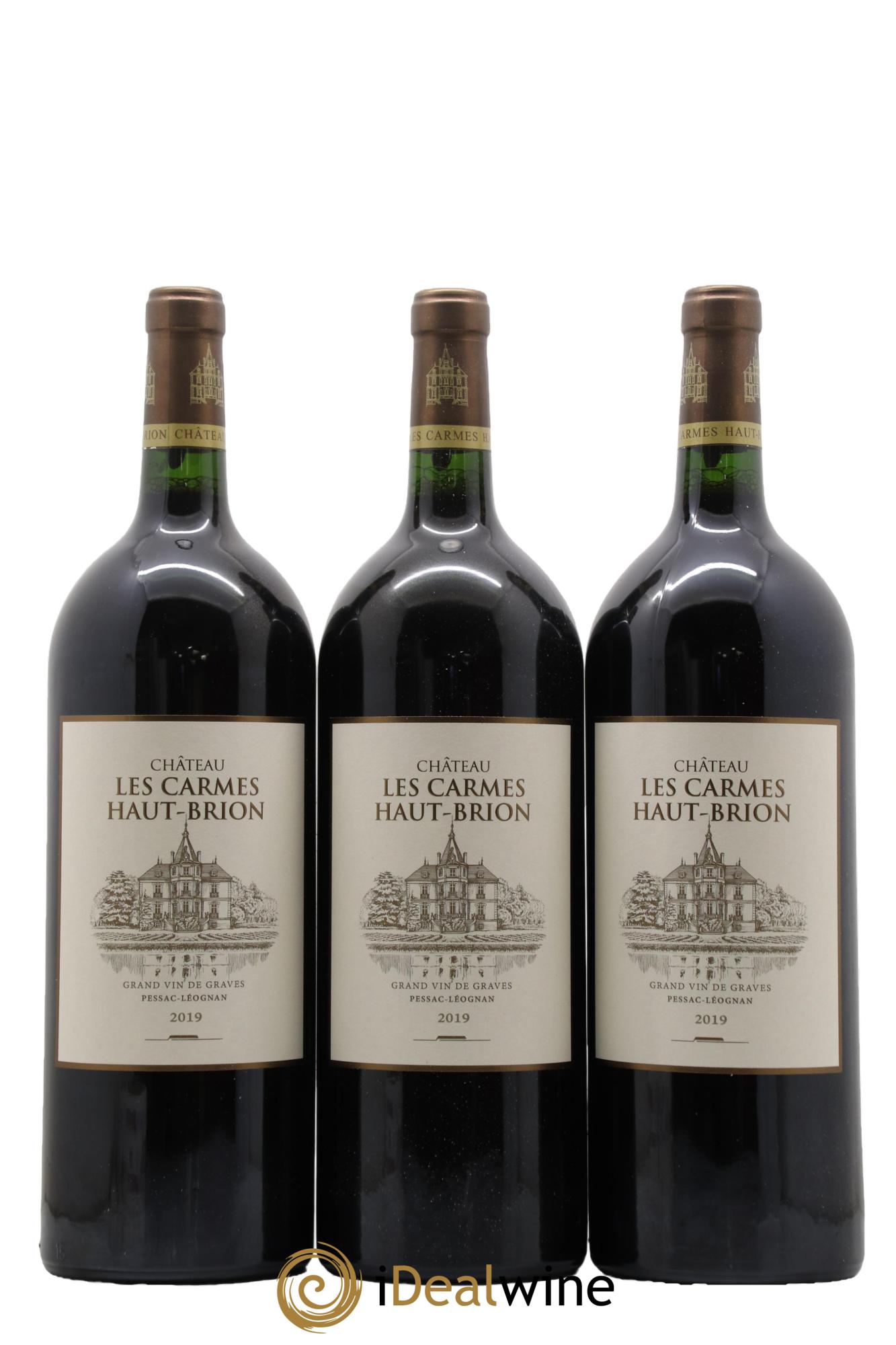 Château Les Carmes Haut-Brion 2019 - Lotto di 3 magnum - 0