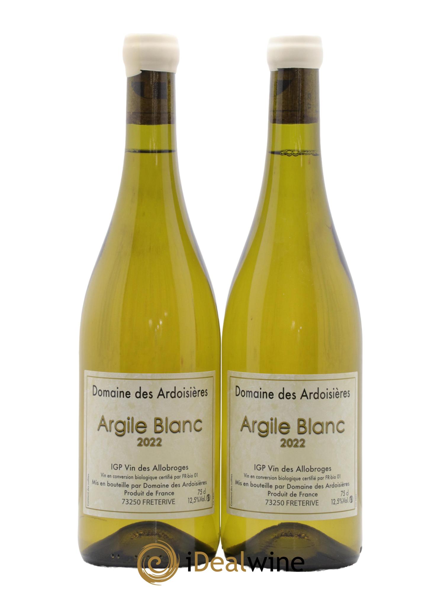 IGP Vin des Allobroges -Saint-Pierre-de-Soucy Argile Ardoisières (Domaine des) 2022 - Lot de 2 bouteilles - 0