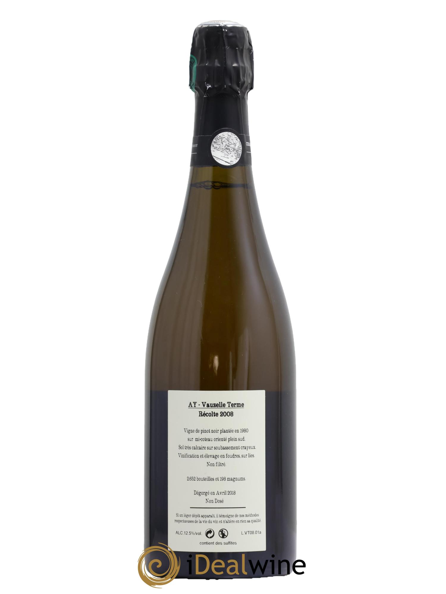 Aÿ Vauzelle Terme Extra Brut Jacquesson 2008 - Posten von 1 Flasche - 1