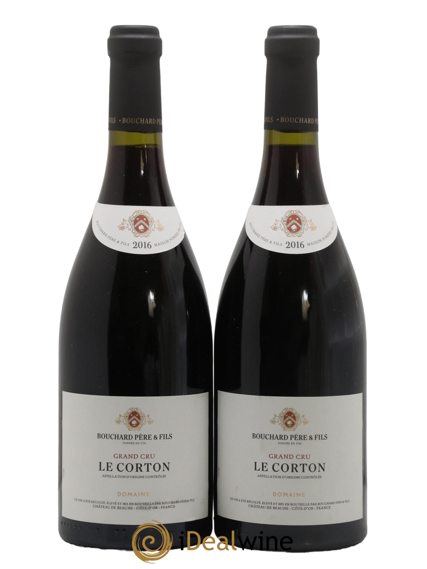 Corton Le Corton Bouchard Père & Fils 2016 - Lot of 2 bottles - 0