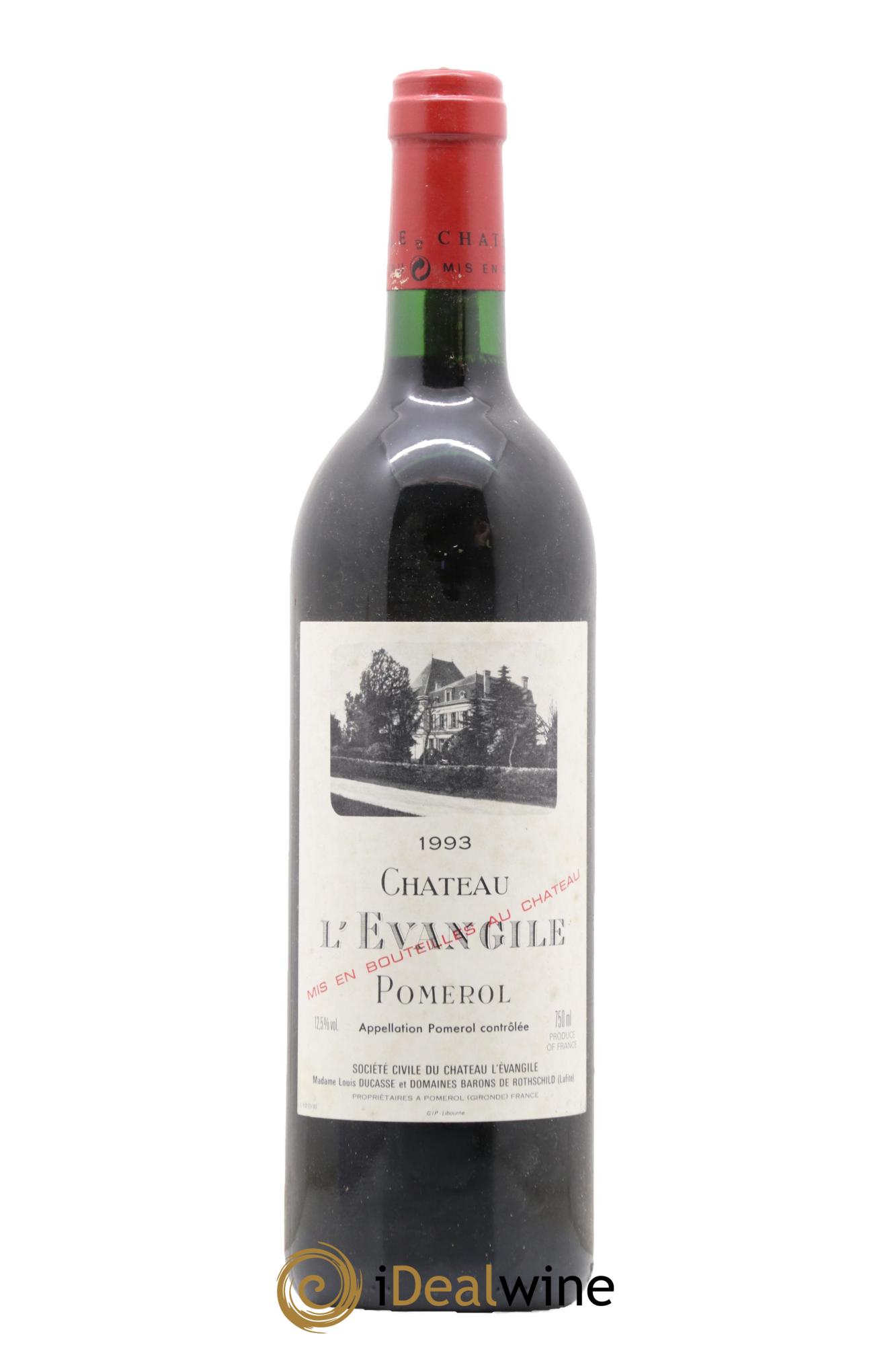 Château l' Évangile 1993 - Lotto di 1 bottiglia - 0