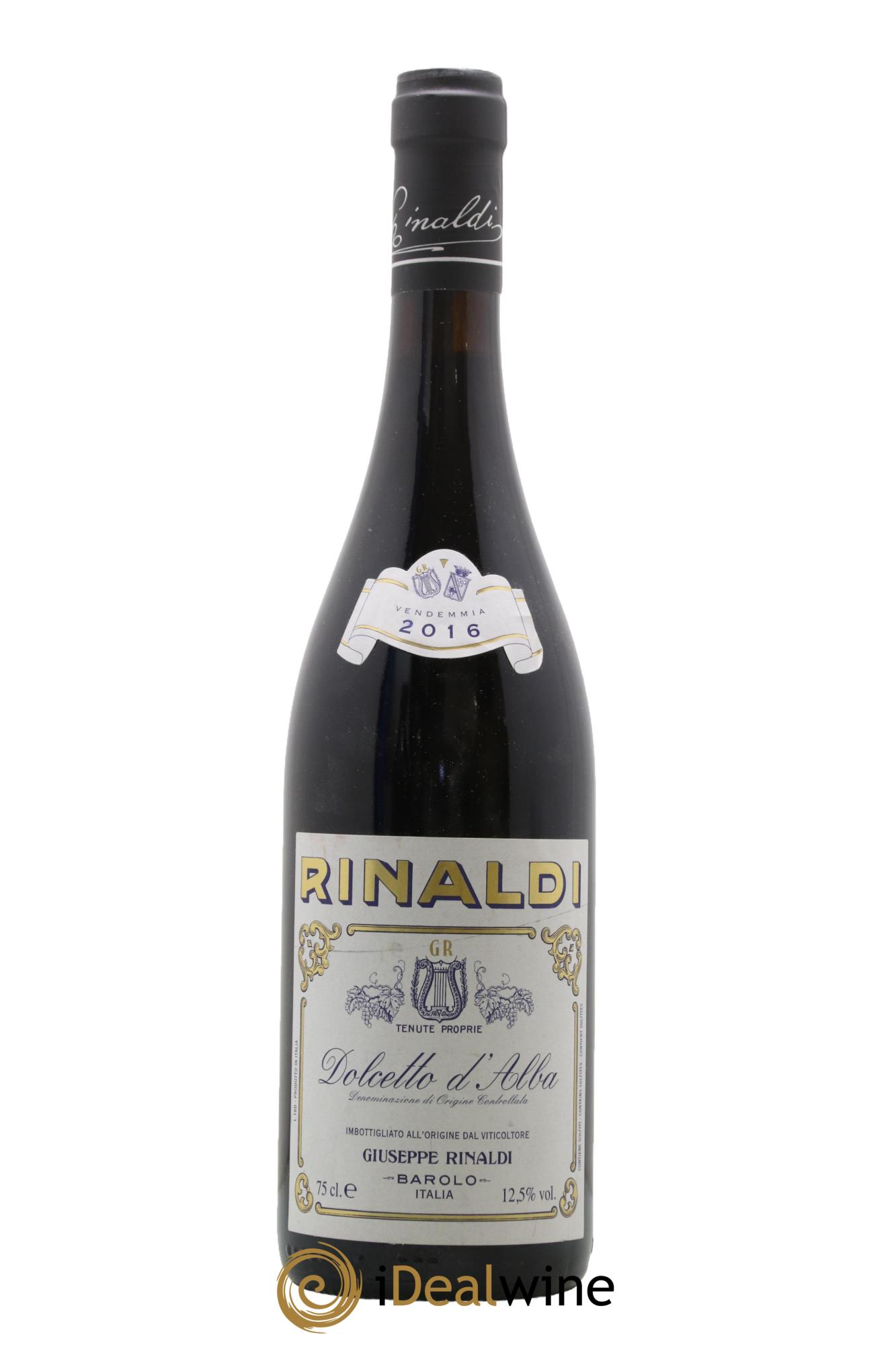 Dolcetto d'Alba DOC Giuseppe Rinaldi 2016 - Posten von 1 Flasche - 0