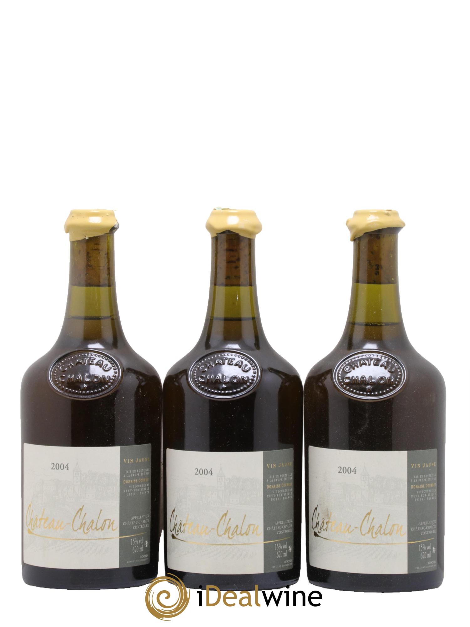 Château-Chalon Courbet Domaine Jean-Marie Courbet 2004 - Lot of 3 Clavelins - 0