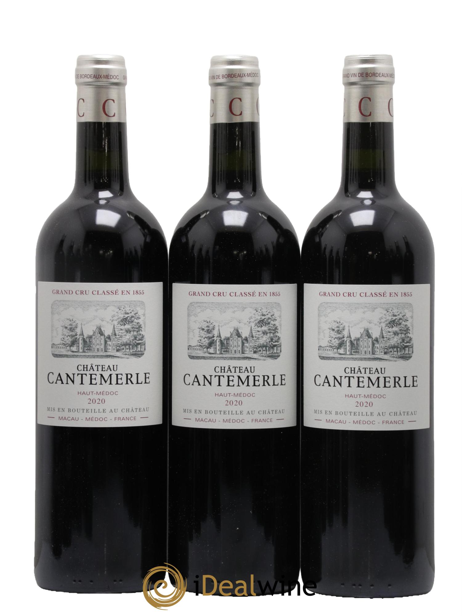 Château Cantemerle 5ème Grand Cru Classé 2020 - Lotto di 12 bottiglie - 1