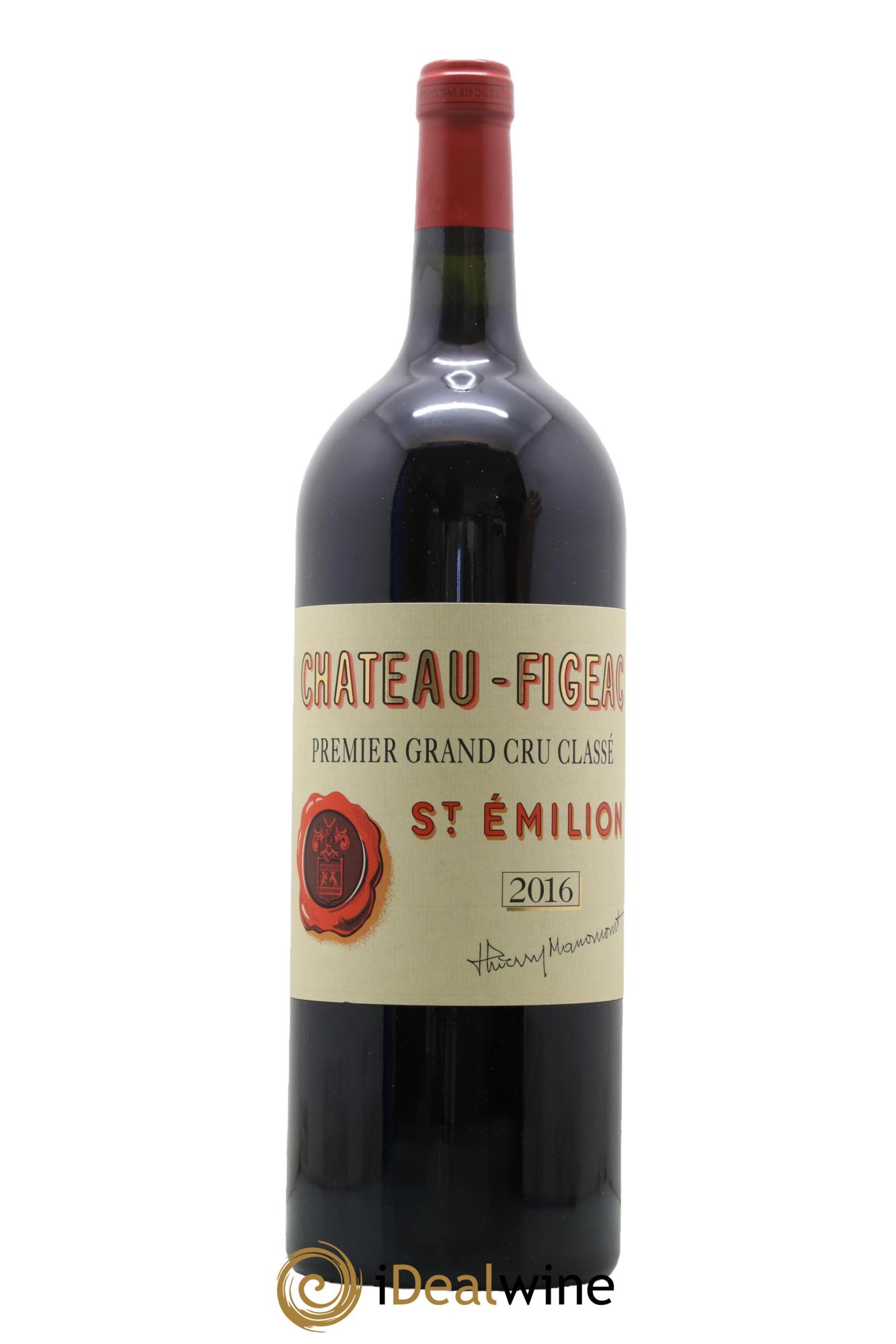 Château Figeac 1er Grand Cru Classé A 2016 - Lot of 1 magnum - 0