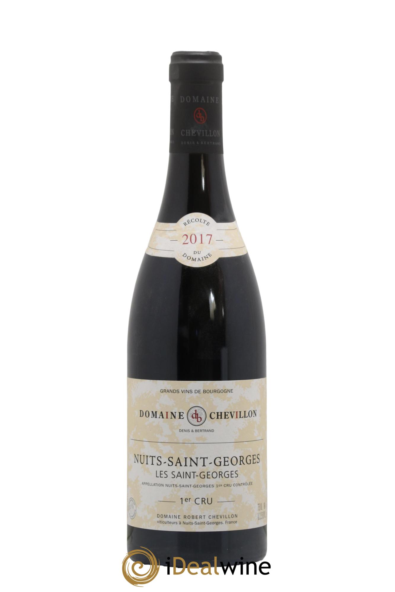 Nuits Saint-Georges 1er Cru Les Saint Georges Robert Chevillon 2017 - Posten von 1 Flasche - 0