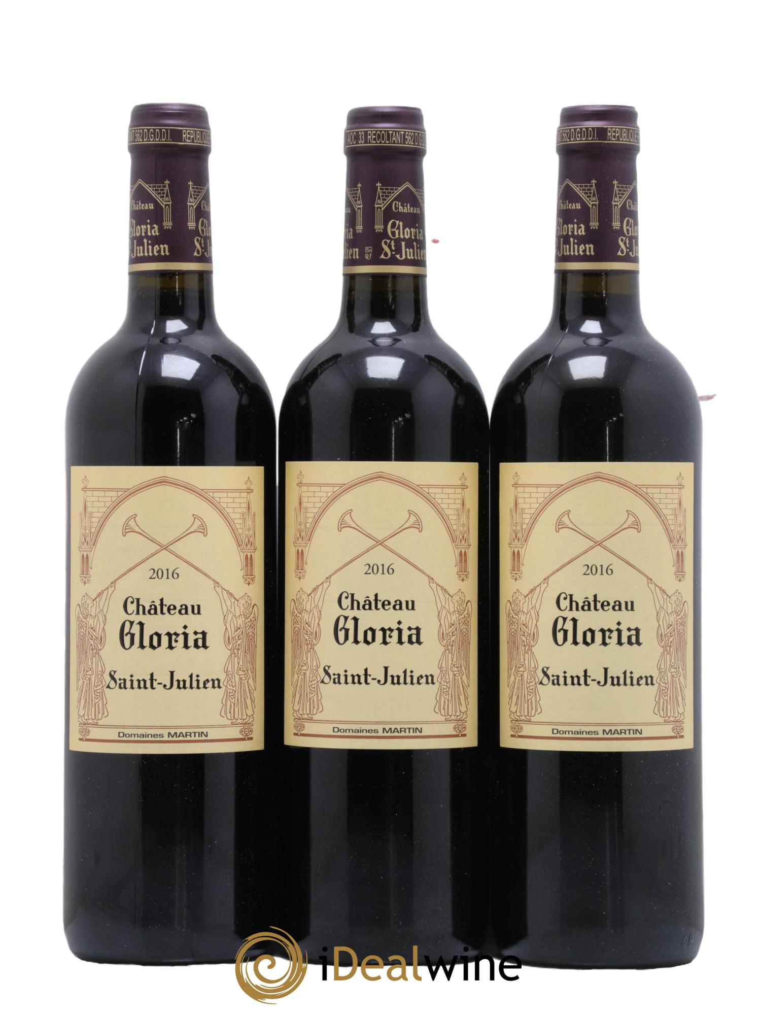 Château Gloria 2016 - Lot of 12 bottles - 4