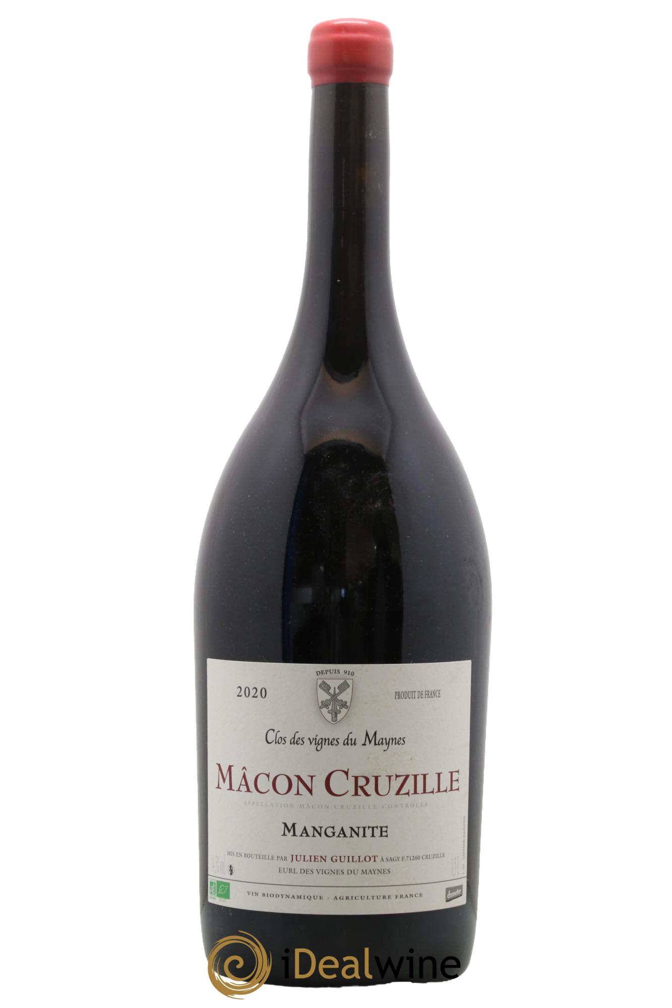 Mâcon-Cruzille Manganite Les Vignes du Maynes 2020 - Lot of 1 magnum - 0