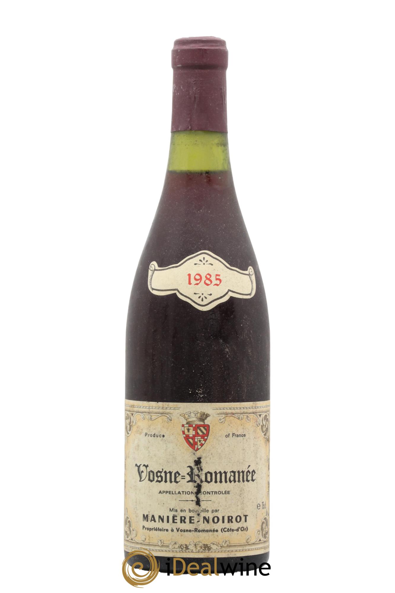 Vosne-Romanée Manière Noirot 1985 - Lot de 1 bouteille - 0