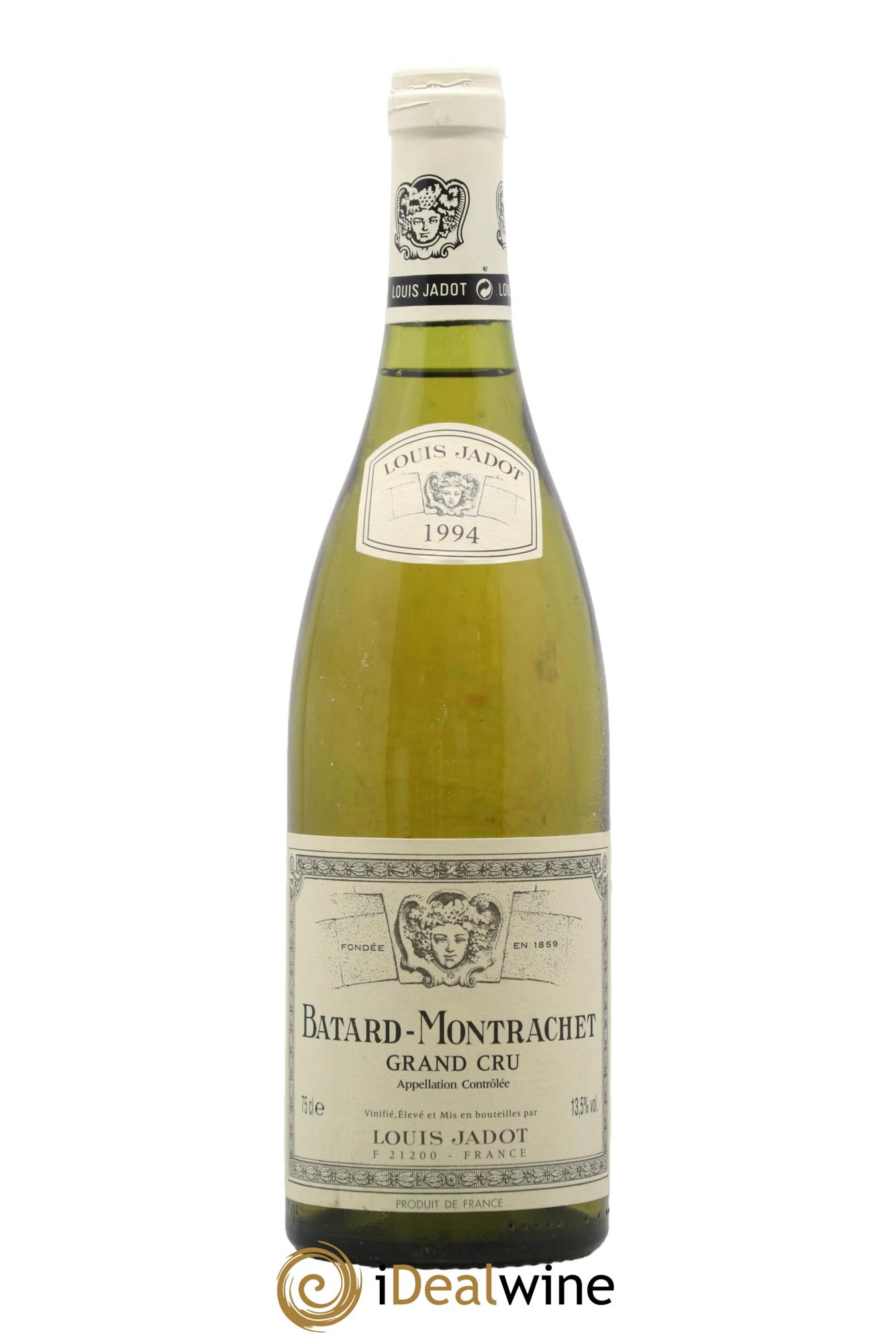 Bâtard-Montrachet Grand Cru Maison Louis Jadot 1994 - Lot de 1 bouteille - 0