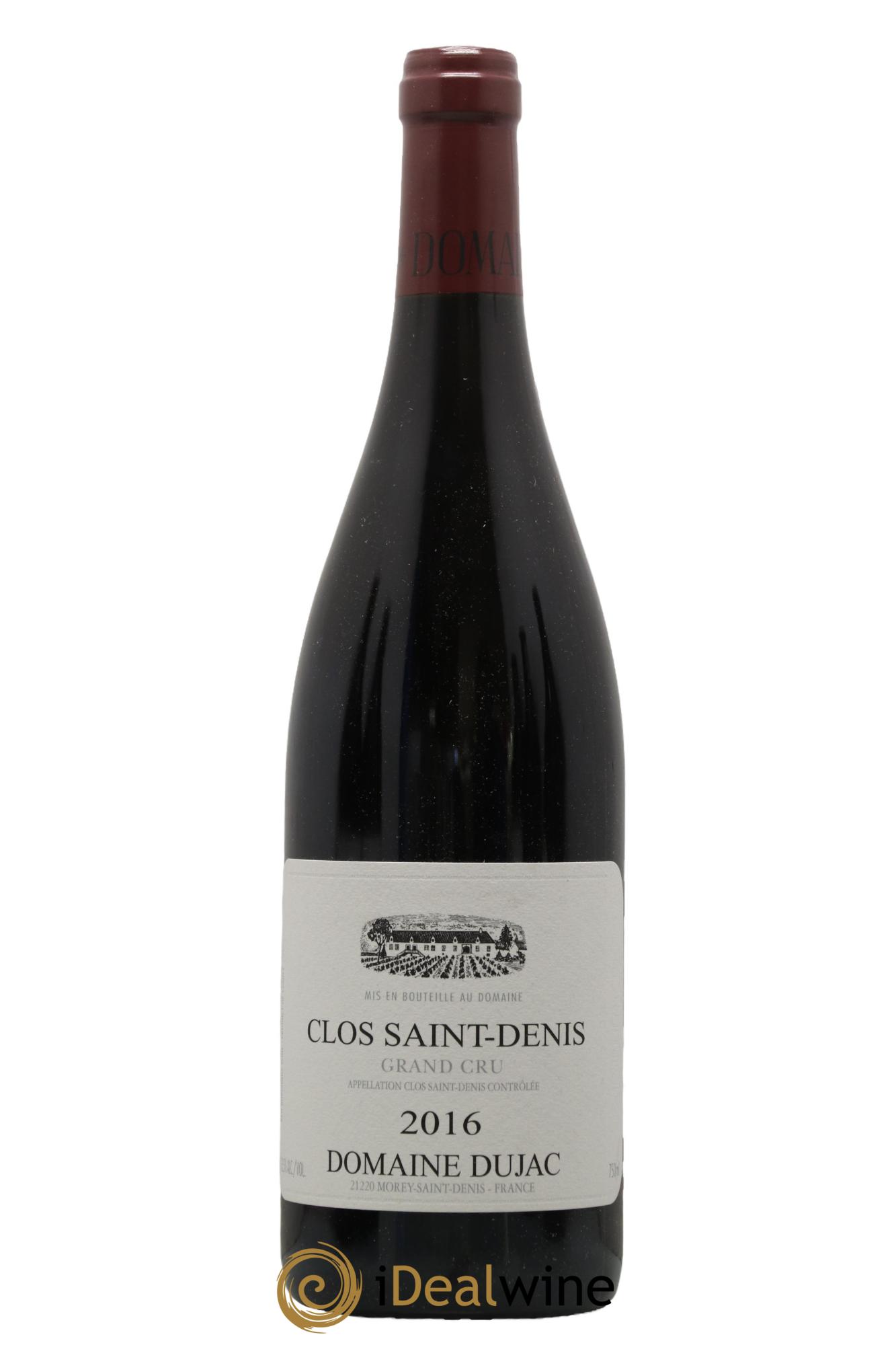 Clos Saint-Denis Grand Cru Dujac (Domaine) 2016 - Lot de 1 bouteille - 0